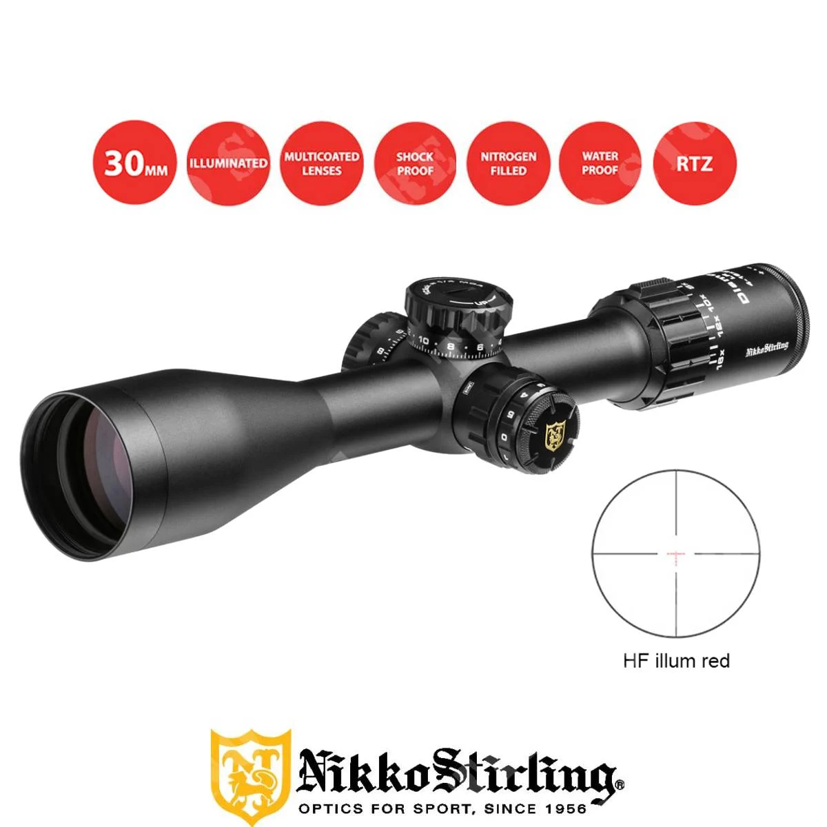 ÓPTICA DIAMOND LR 4-16x50 HOLDFAST ILLUM NIKKO (392859)
