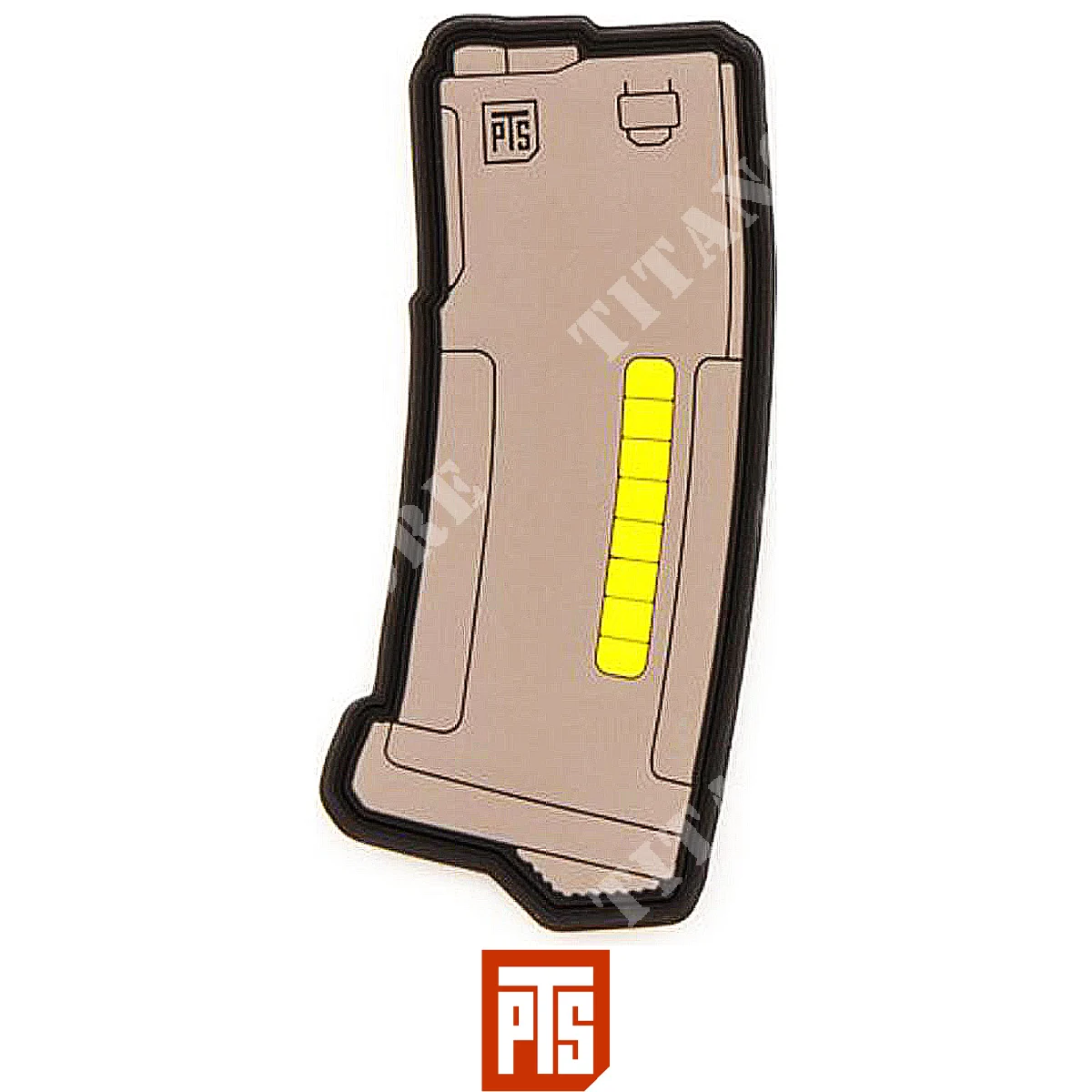 PARCHE PVC EPM 3 '' TIERRA OSCURA PTS (PTS-PT841530313)