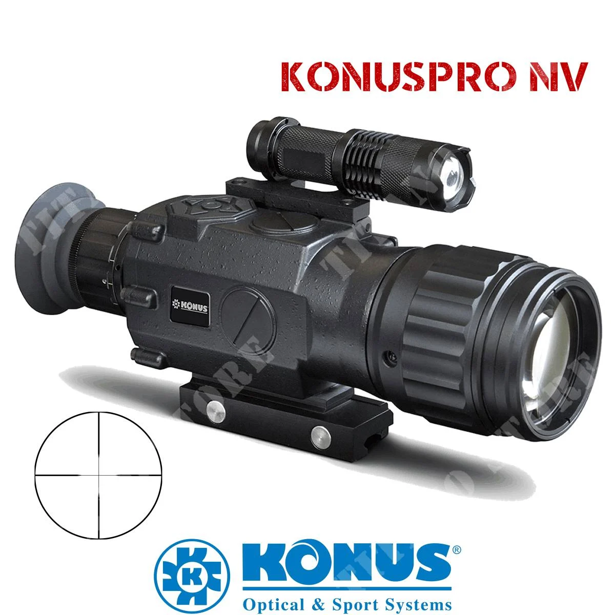 VISOR NOCTURNO KONUSPRO VN3-8X50 KONUS (7870B)