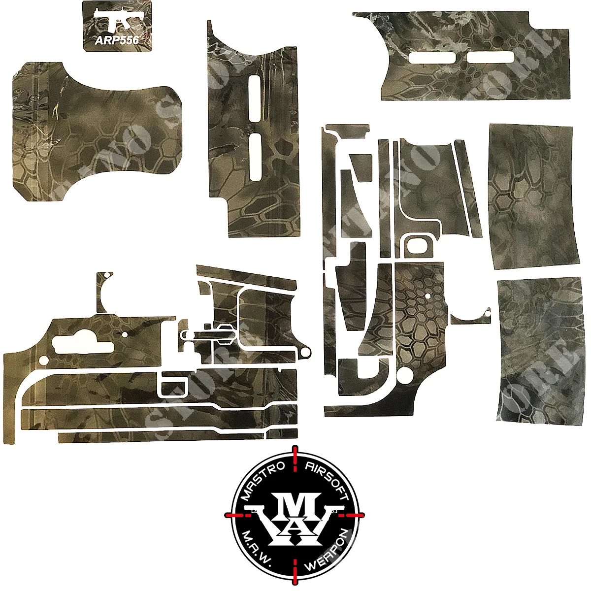 PIEL ADHESIVA KRYPTEK TYPHON PARA ARP 556 MAW (MAW-SK556-THP)