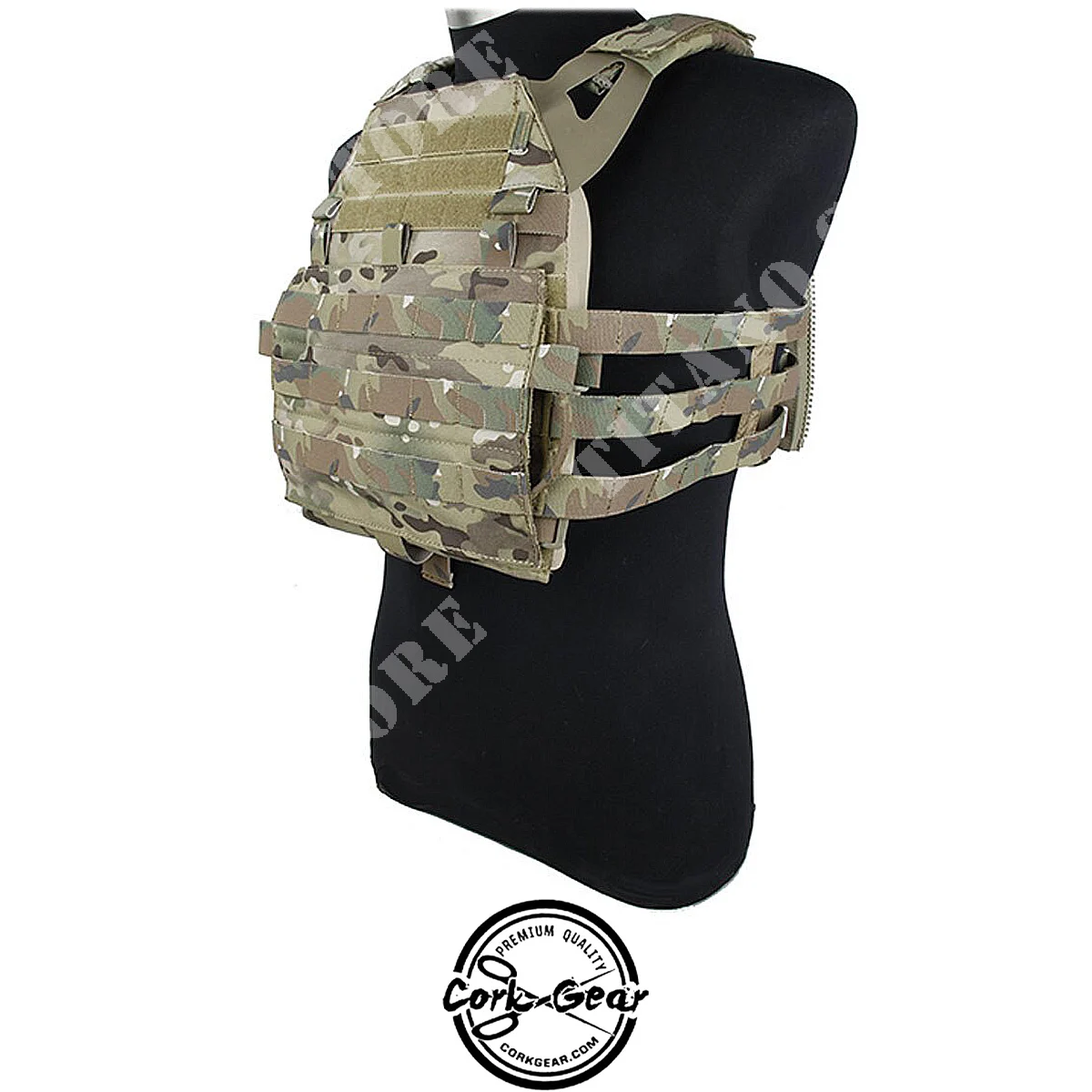 CUERPO TÁCTICO DE ENGRANAJES DE CORCHO MULTICAM JPC 2.0 (COG007-MC)