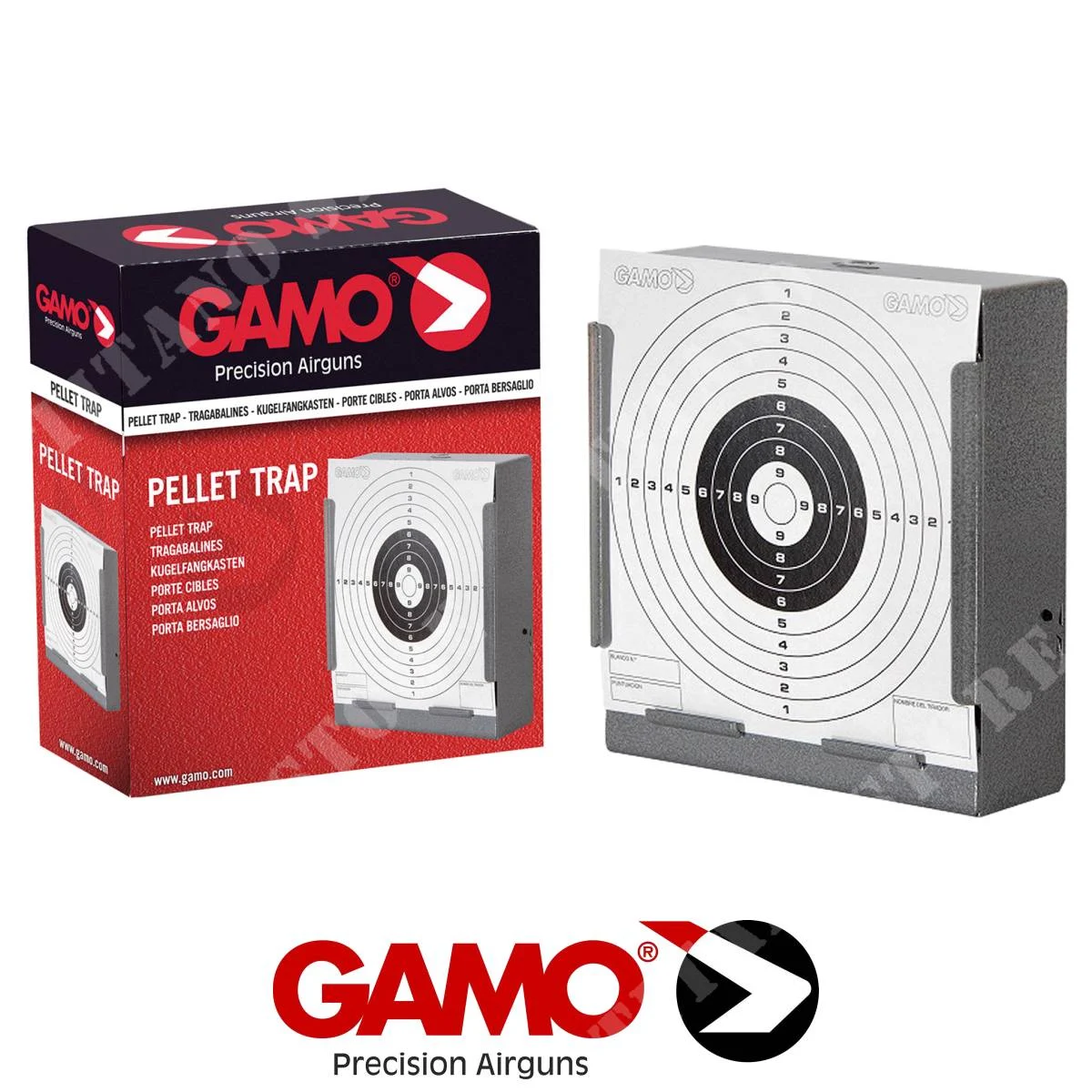 PORTA OBJETIVOS PLANOS GAMO CATCHPELLET (IA87)