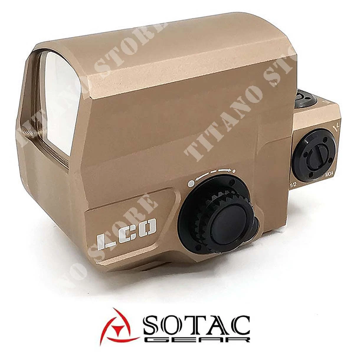 PUNTO ROJO ESTILO LCO TIERRA OSCURA SOTAC (STC-M-004-DE)