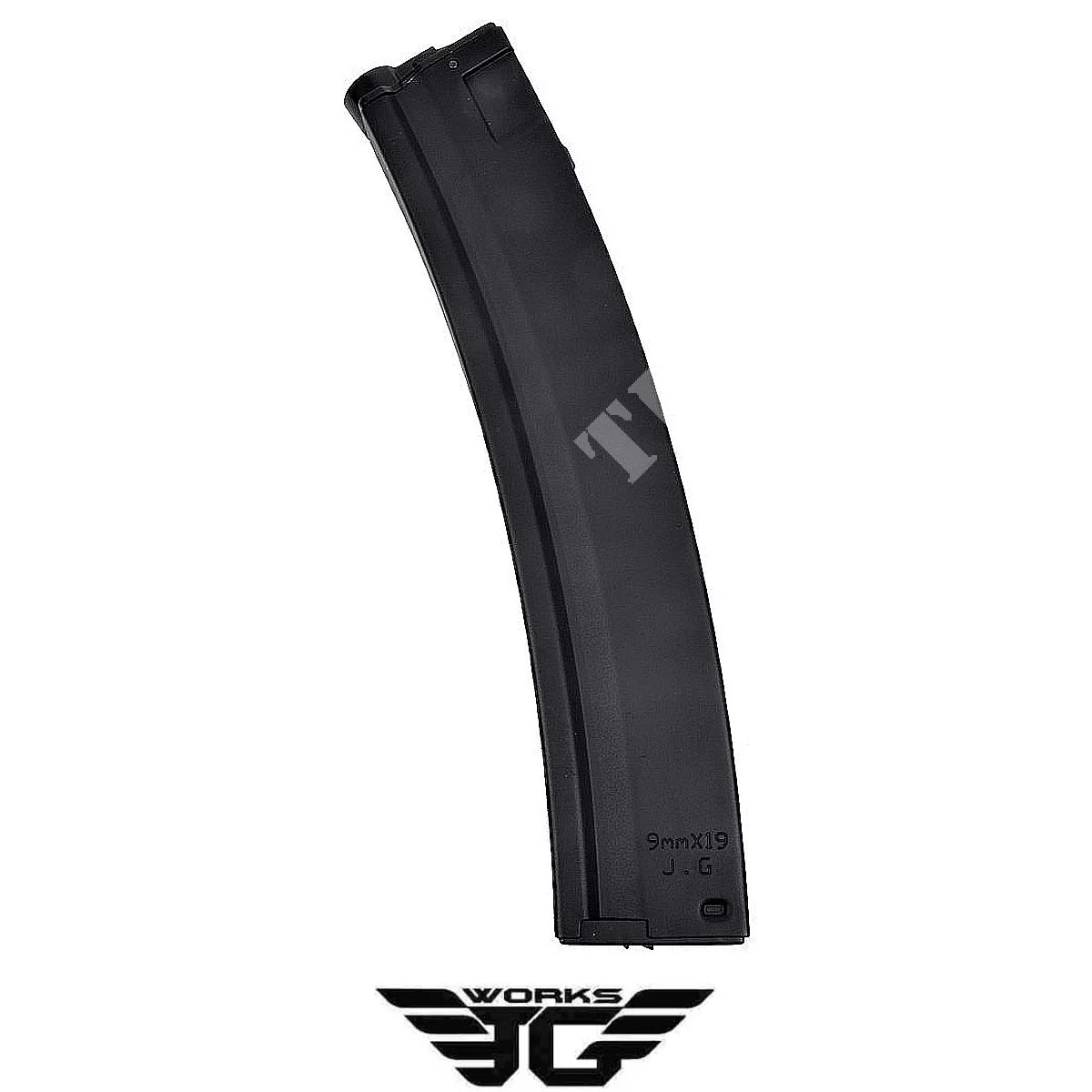CARGADOR HI-CAP 200 RONDAS PARA MP5 SERIE JG (E-X012)
