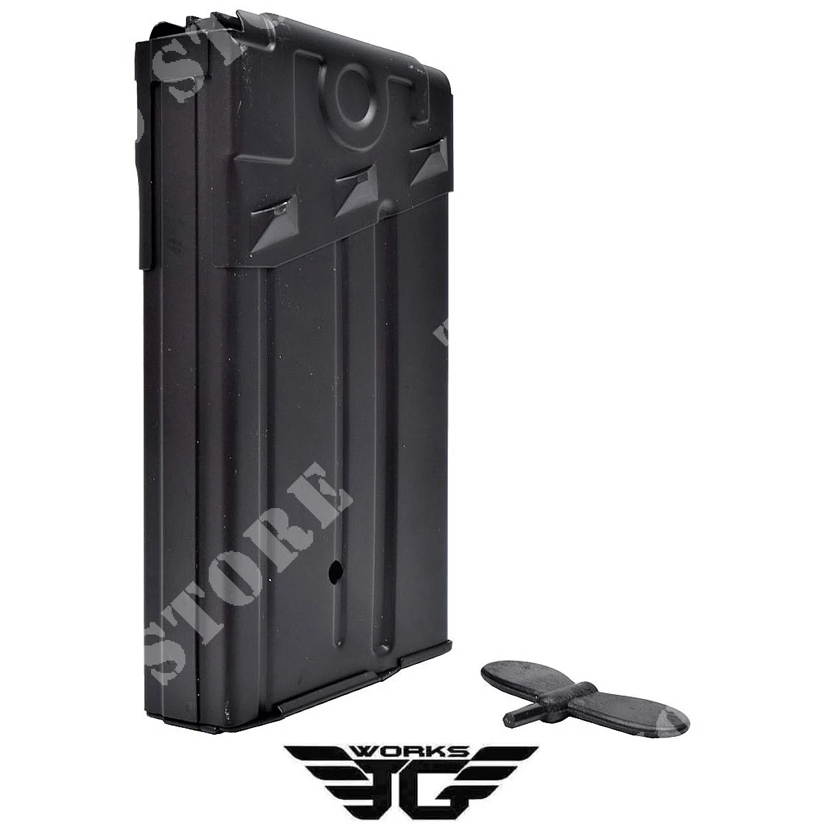 CARGADOR HI-CAP 500 RONDAS PARA SERIE T3 JG (E-X008)