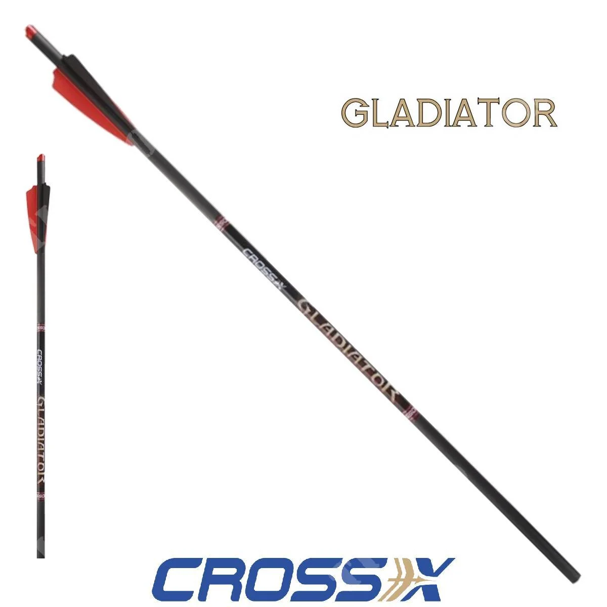 DART CROSSBOW CARBON GLADIATOR 22 "CROSS-X (53S511)
