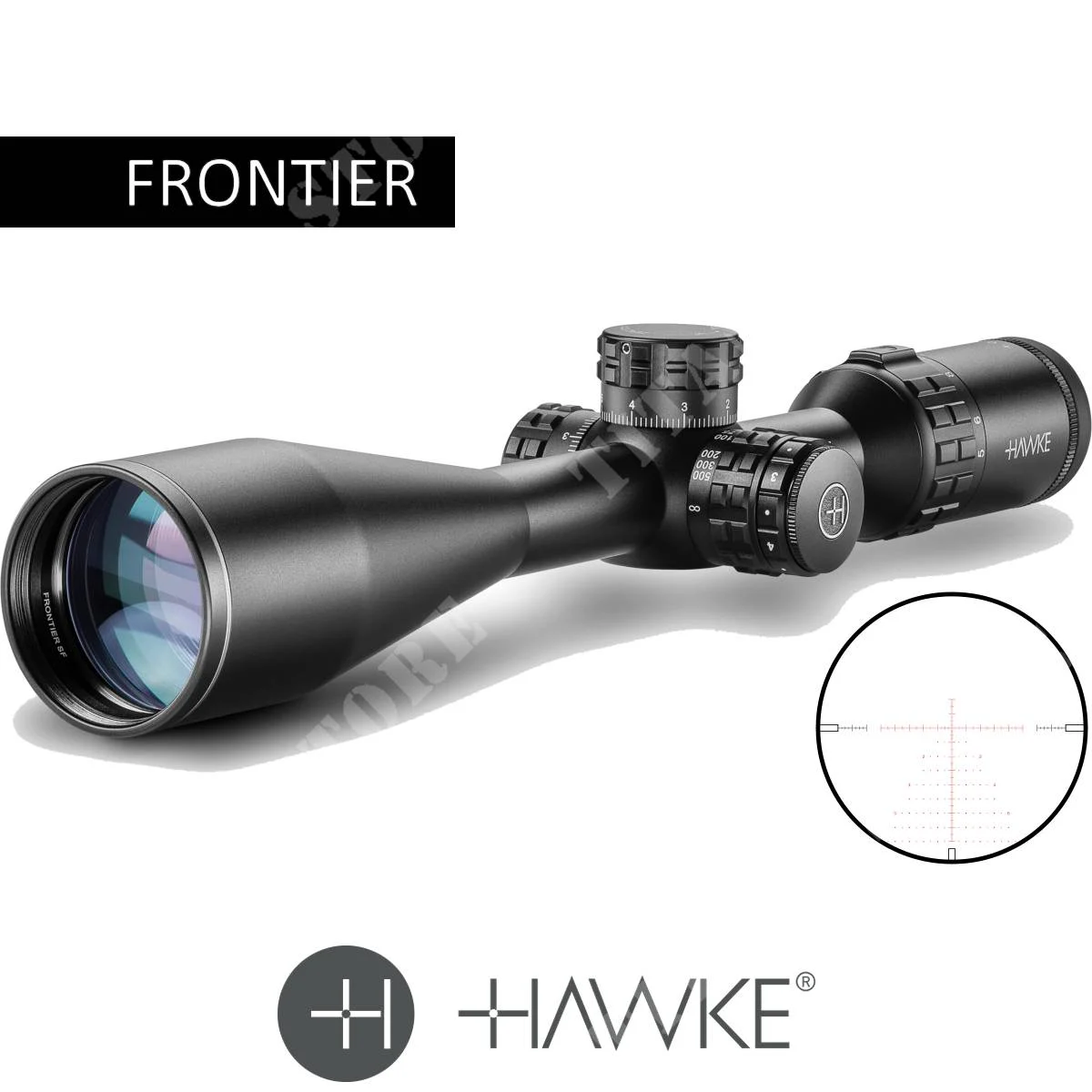 ÓPTICA FRONTIER 1" SF IR 5-25X50 MIL PRO ZS HAWKE (18140)