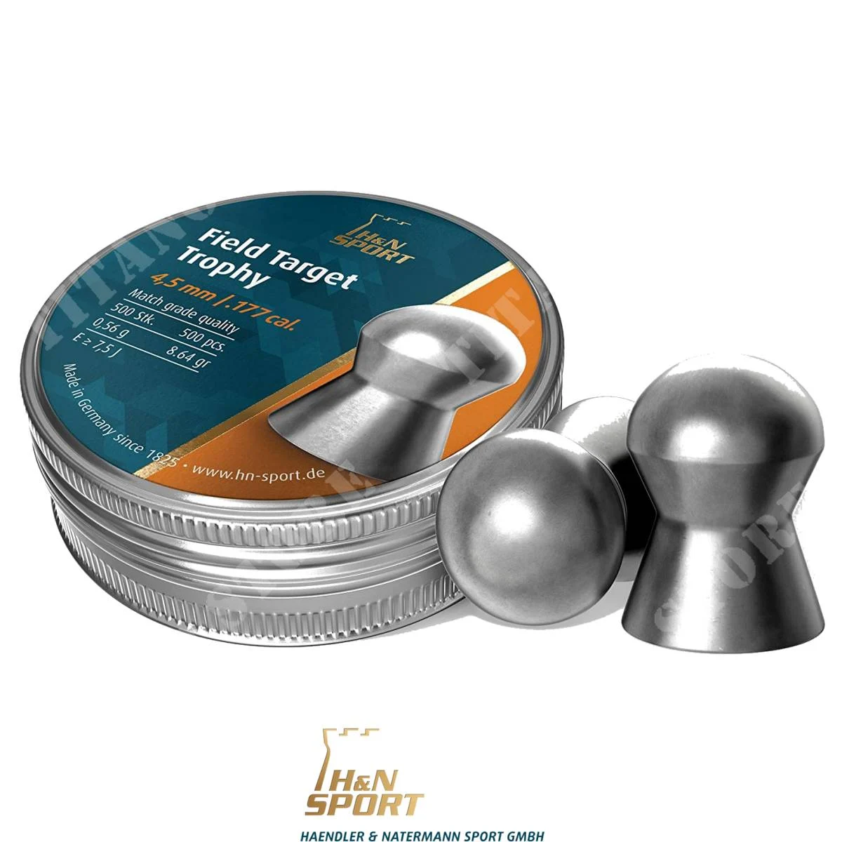 TROFEO PIOMBINI FIELD BLANCO 4,52 0,56g H&N (HN-FTT-4,52)