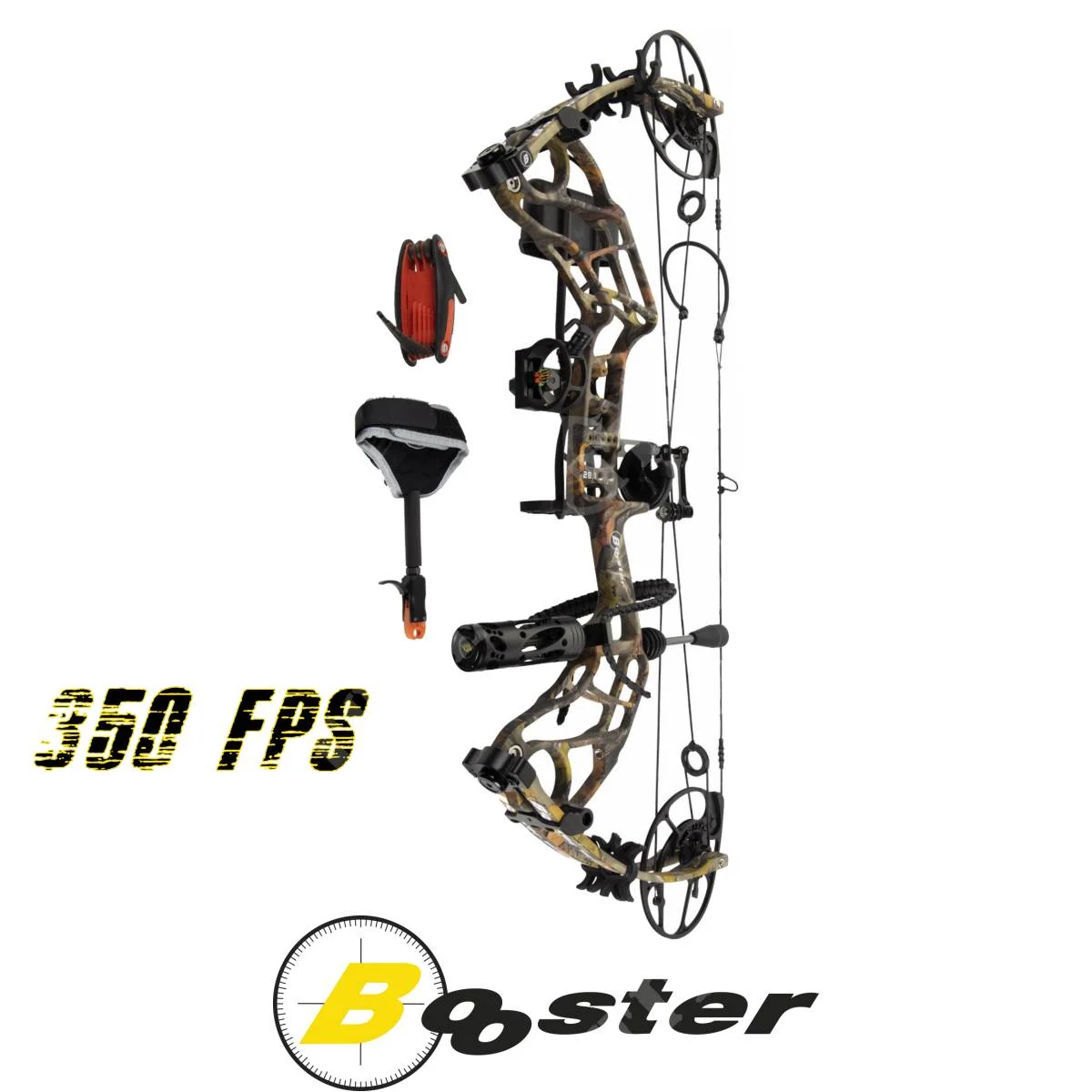 ARCO COMPOUND XH 28.1 RTH 26-30 "60 # CAMO RH BOOSTER (55M049)