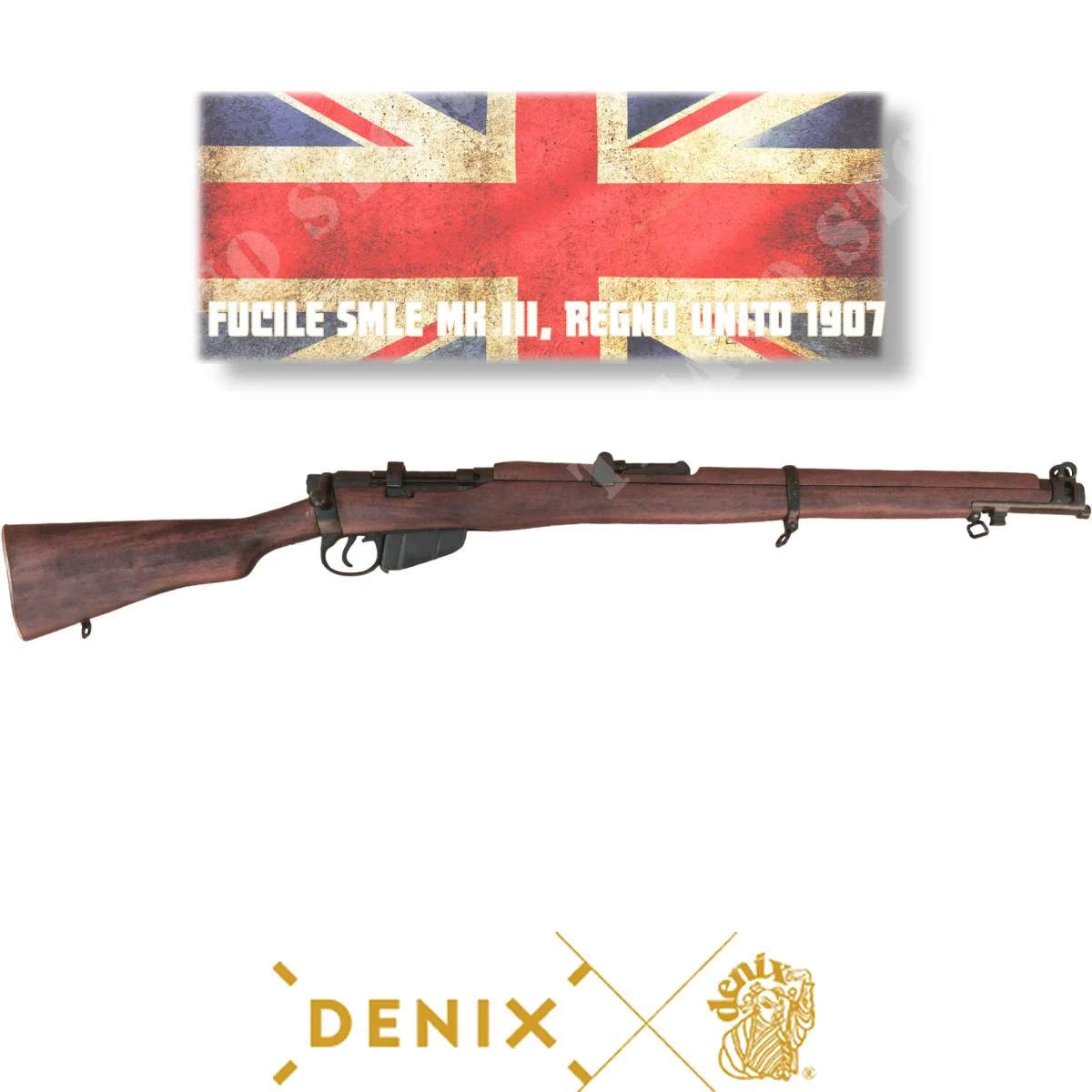 RÉPLICA ENFIELD SMLE MK III 1907 DENIX (01090)