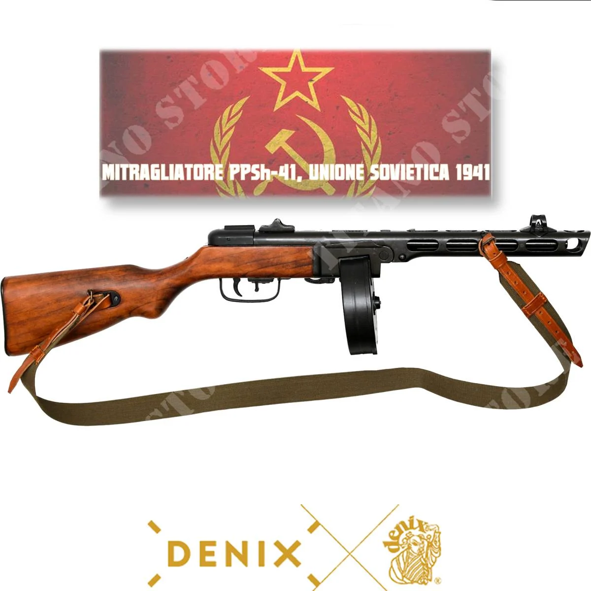 REPLICA AMETRALLADORA PPSH-41 1941 DENIX (09301)