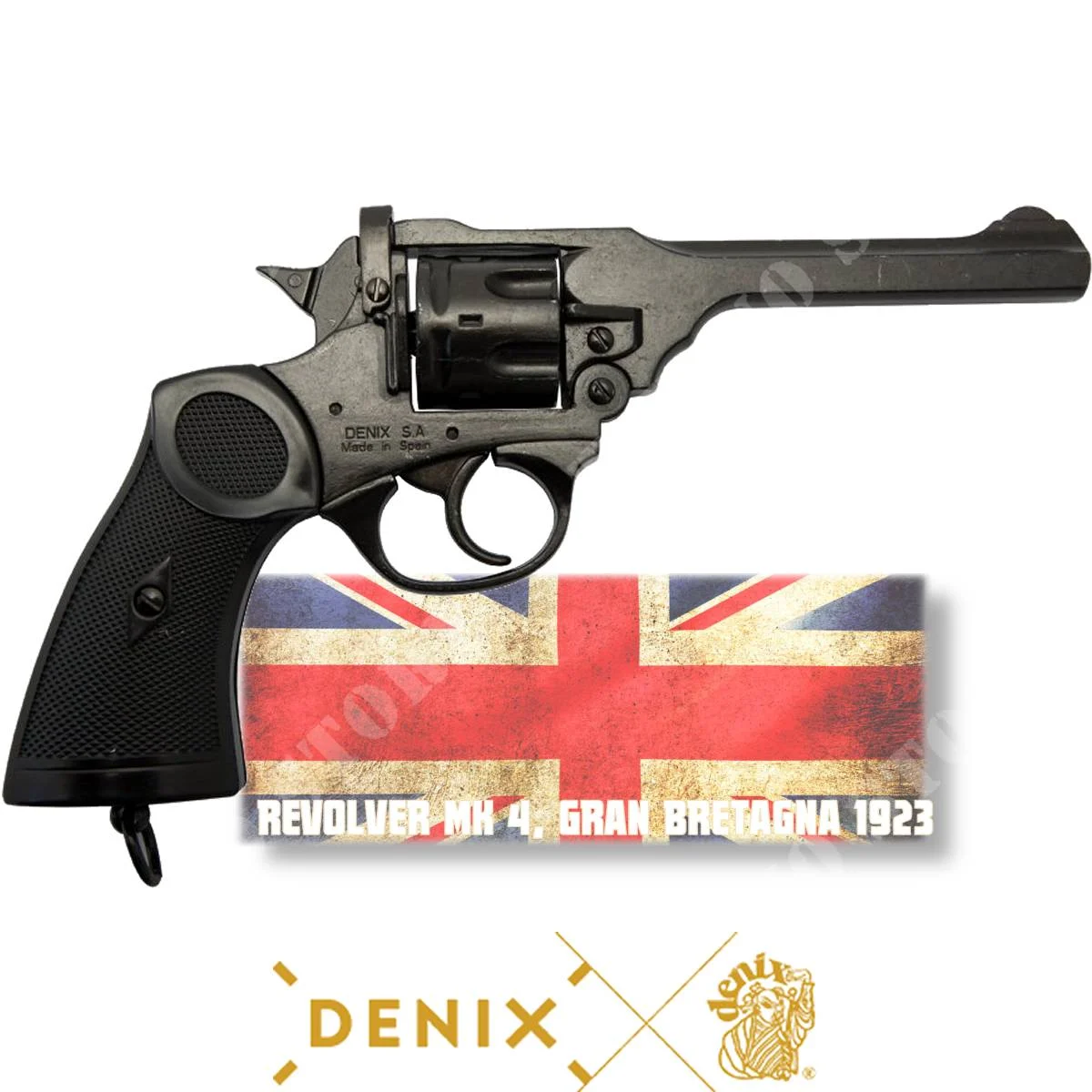 RÉPLICA REVOLVER MK 4 WEBLEY 1923 DENIX (01119)