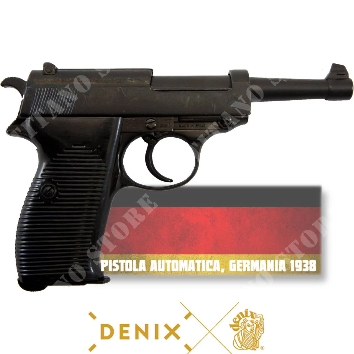 P38 RESPUESTA AUTOMÁTICA DE PISTOLA DENIX 1938 (01081)