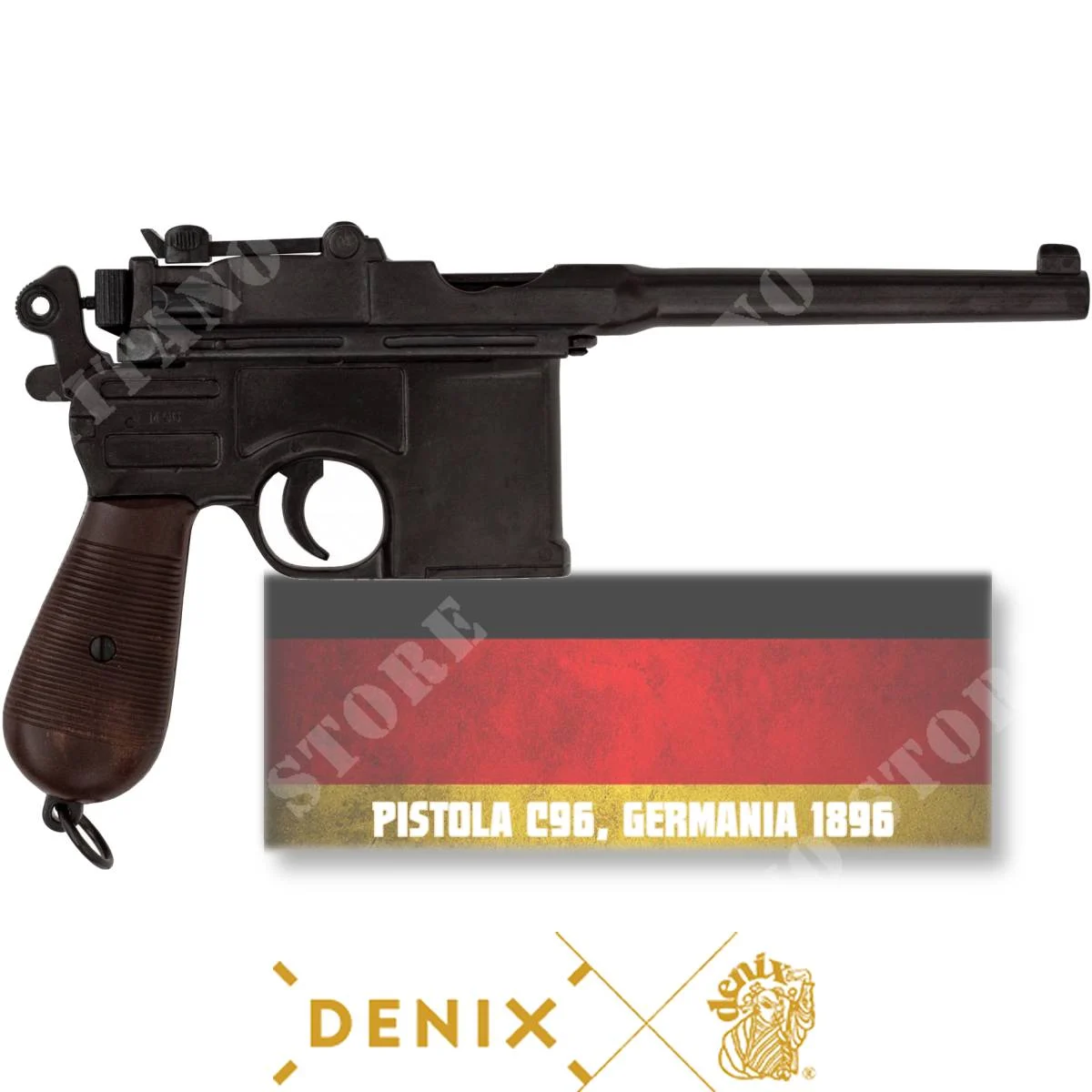 REPLICA PISTOL C96 1896 DENIX (01024)