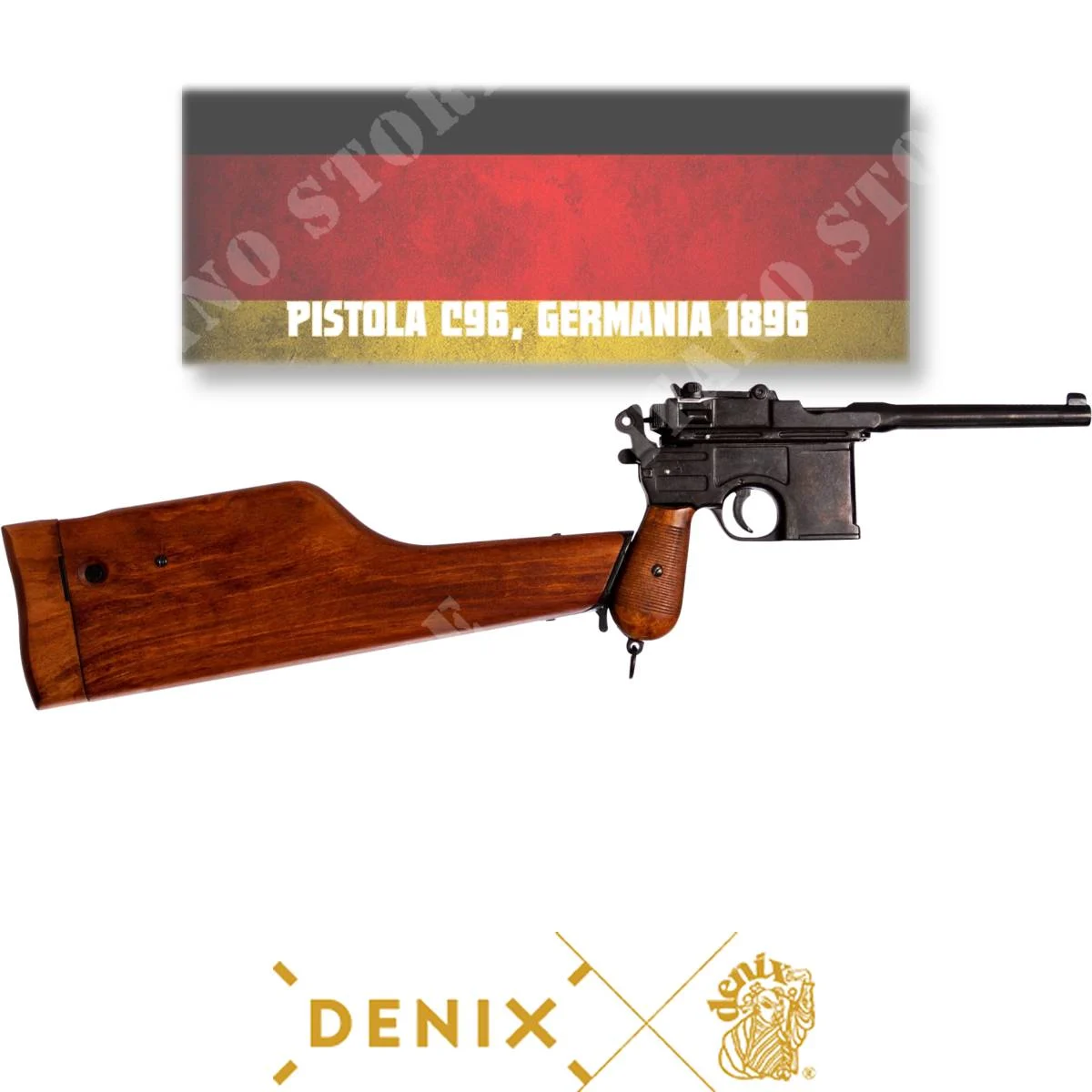 REPLICA PISTOL C96 1896 DENIX (01025)