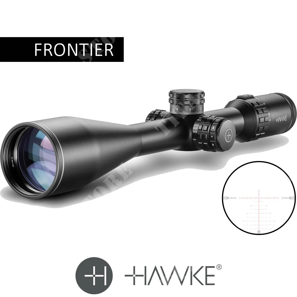 ÓPTICA FRONTIER 30 SF IR 5-30X56 MIL PRO ZS HAWKE (18441)
