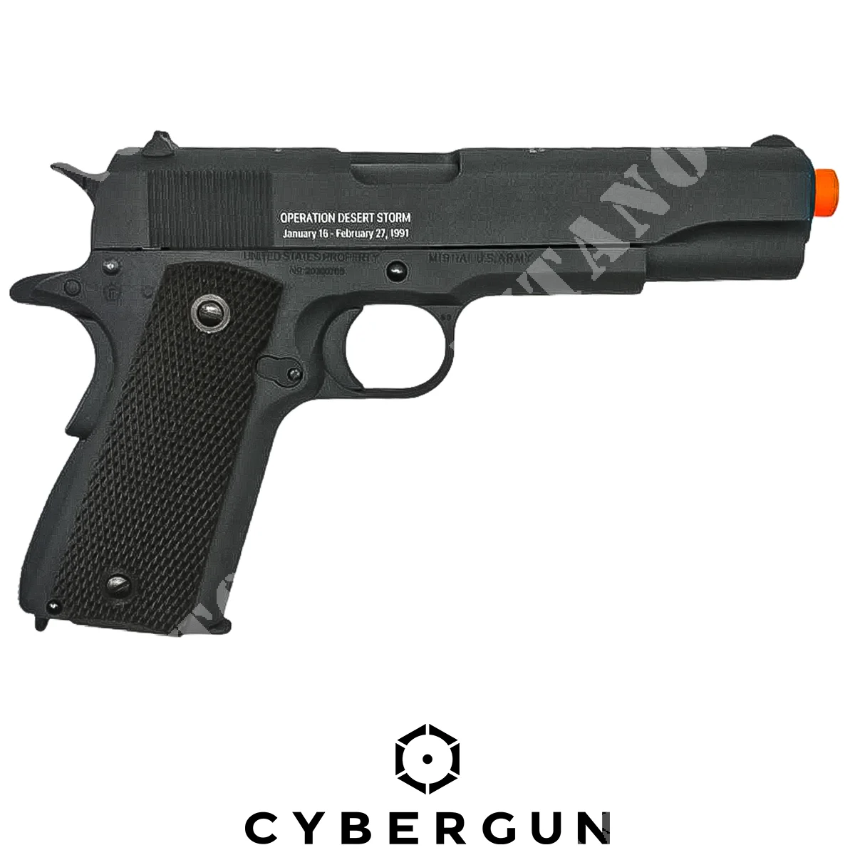 1911 PISTOLA CIBERNÉTICA DE EDICIÓN LIMITADA DE GULF WAR (180500)