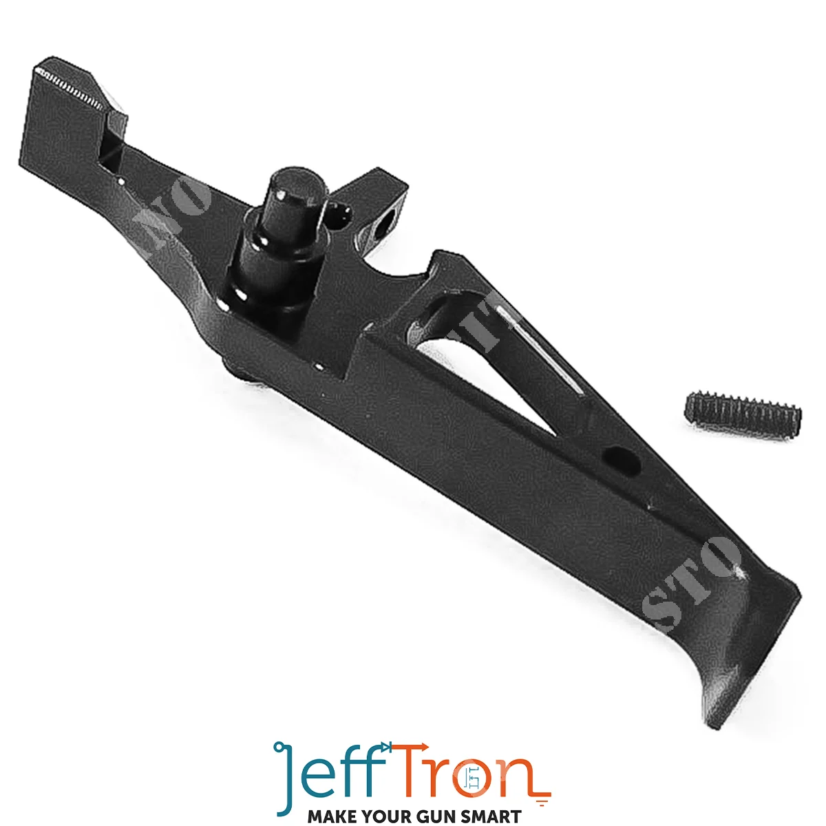 GATILLO LEVIATHAN EDGE CNC M4 NEGRO JEFFTRON (JT-EDGE-BK)