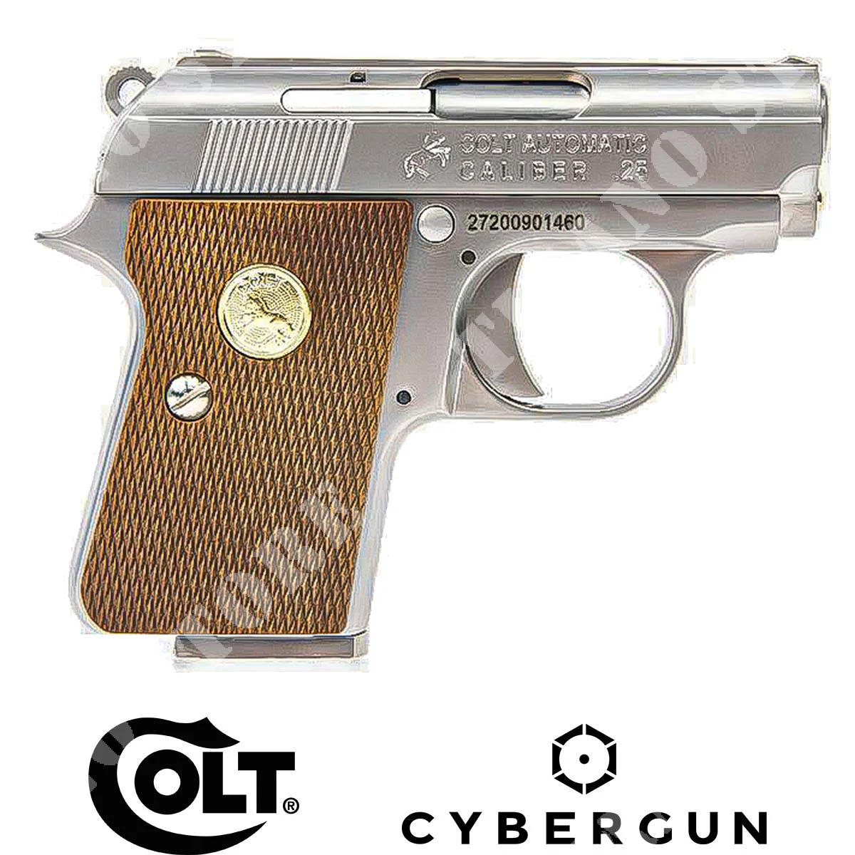 COLT .25 FULL METAL BLOWBACK PLATA CYBERGUN (180593)