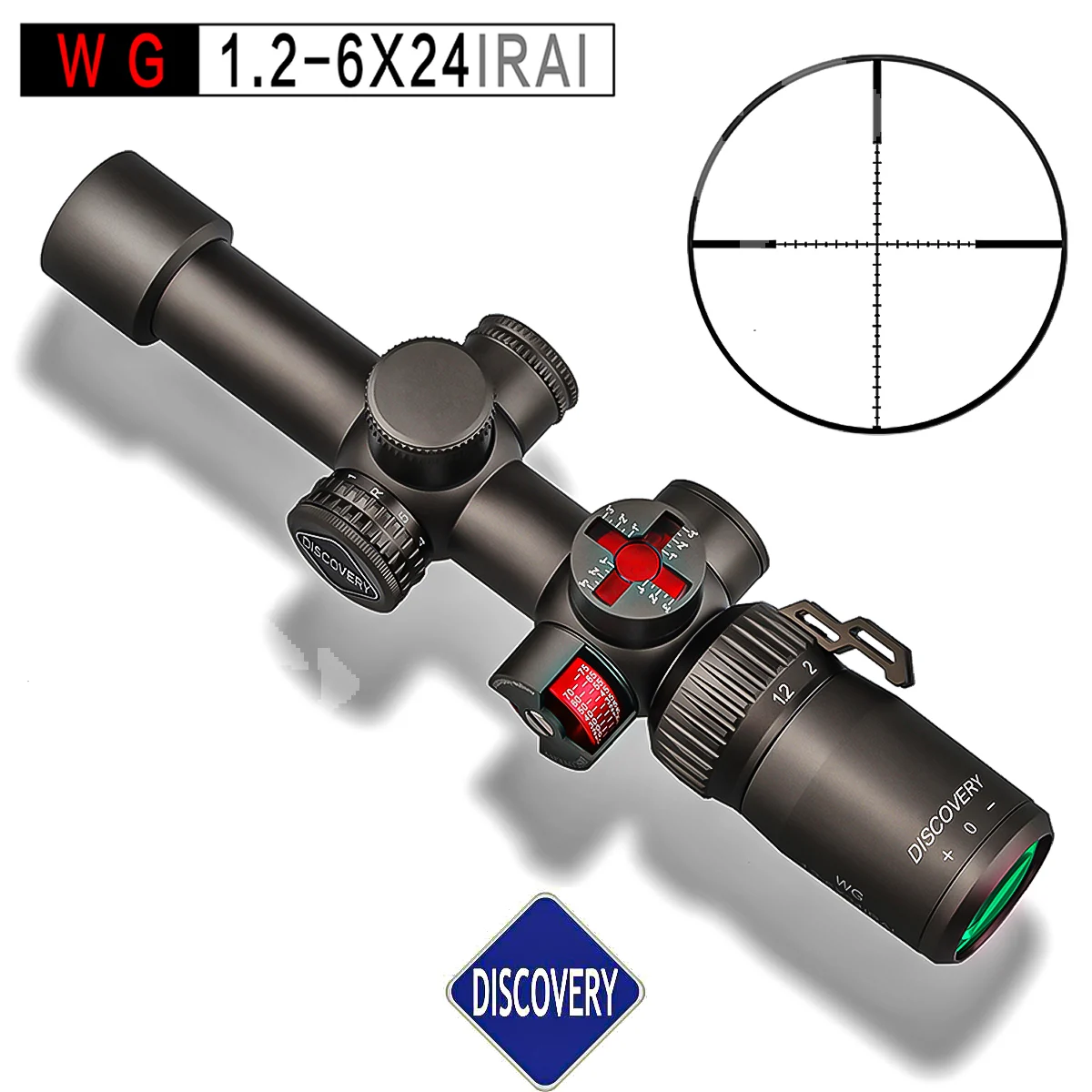 OPTICS WG 1.2-6X24 IR AI DISCOVERY (DSC-WG-1.2-6X24IRAI)