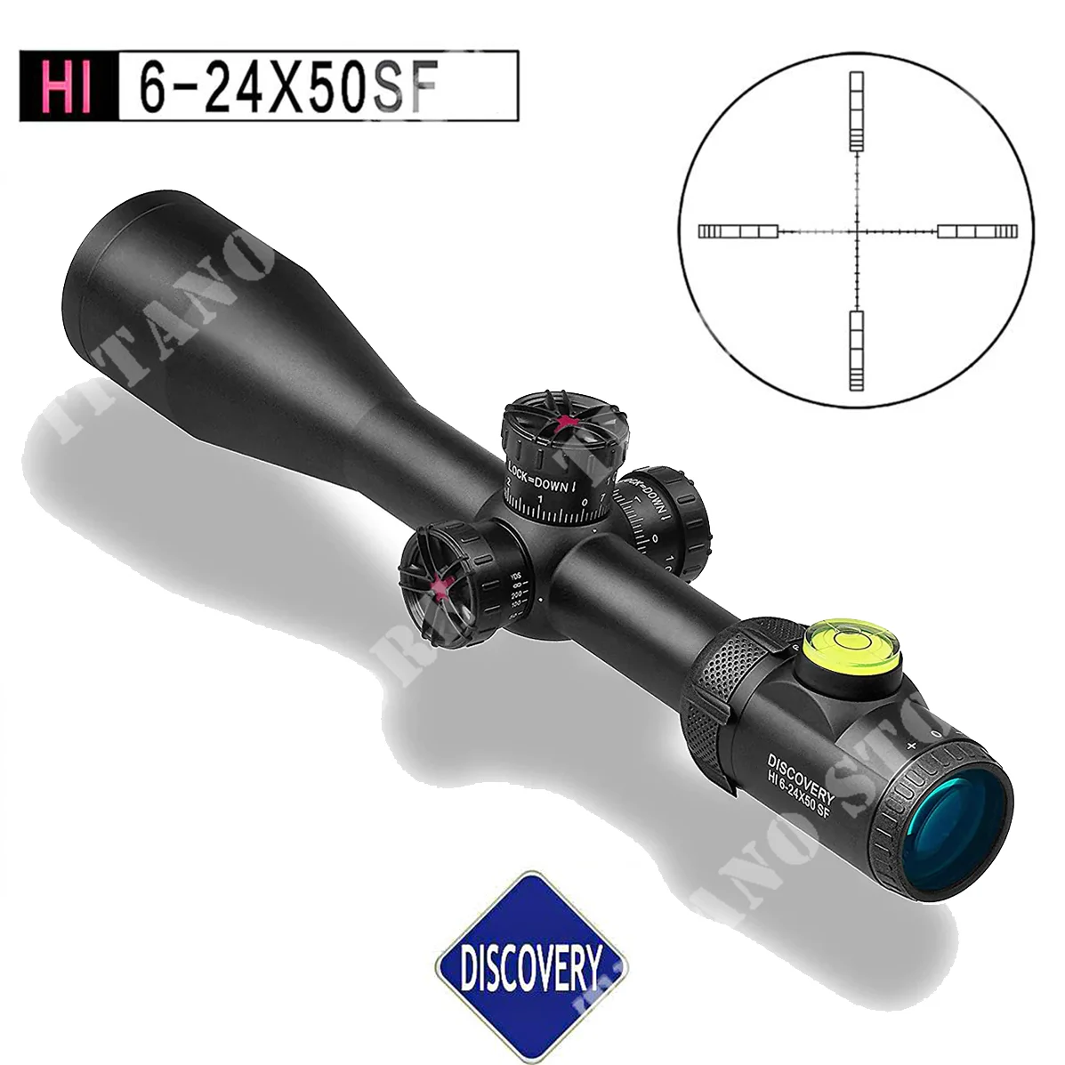 ÓPTICA HI 6-24X50SF DISCOVERY (DSC-HI-6-24X50SFP-MIL)