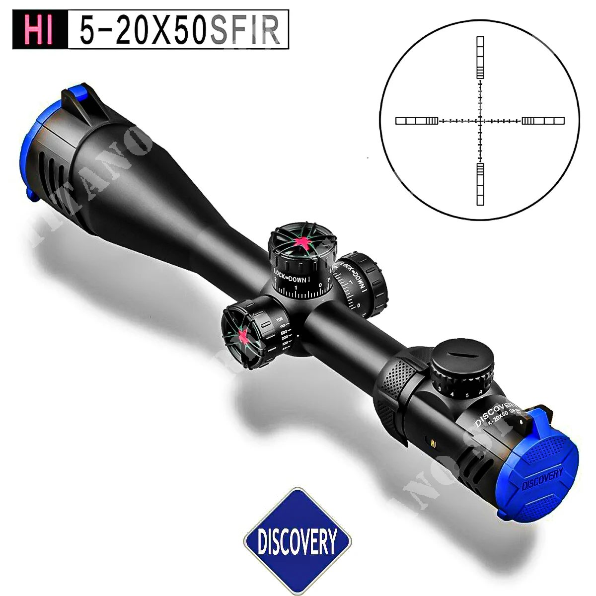 LENTE HI 5-20X50SFP-IR DISCOVERY (DSC-HI-5-20X50SFP-IR-MIL)