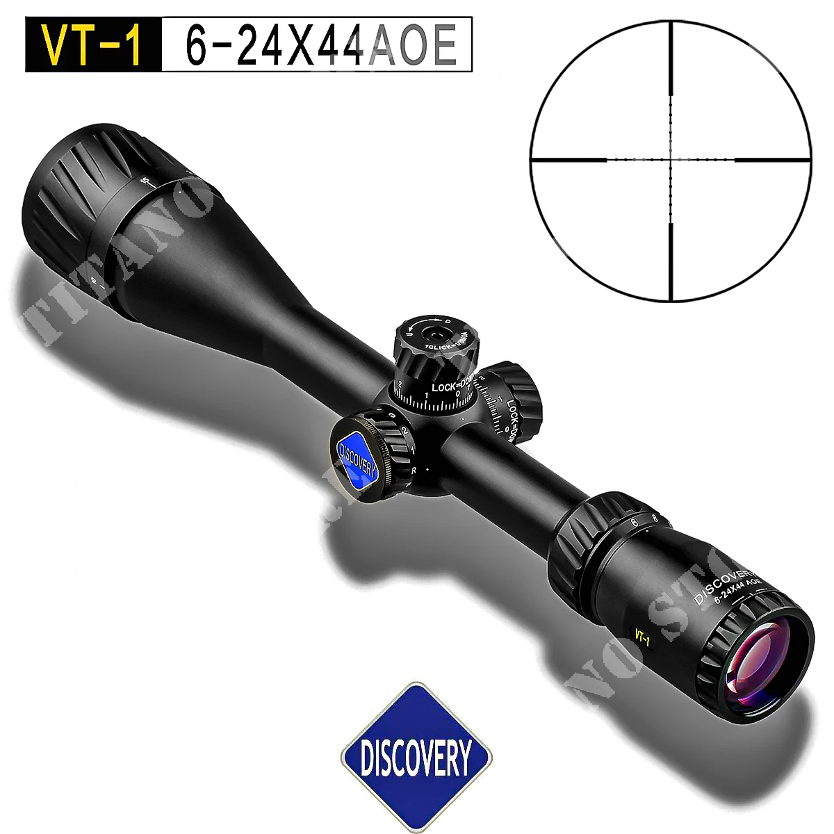 ÓPTICA DE DESCUBRIMIENTO VT1 6-24X44AOE (DSC-VT-1-6-24X44AOE-SFP)