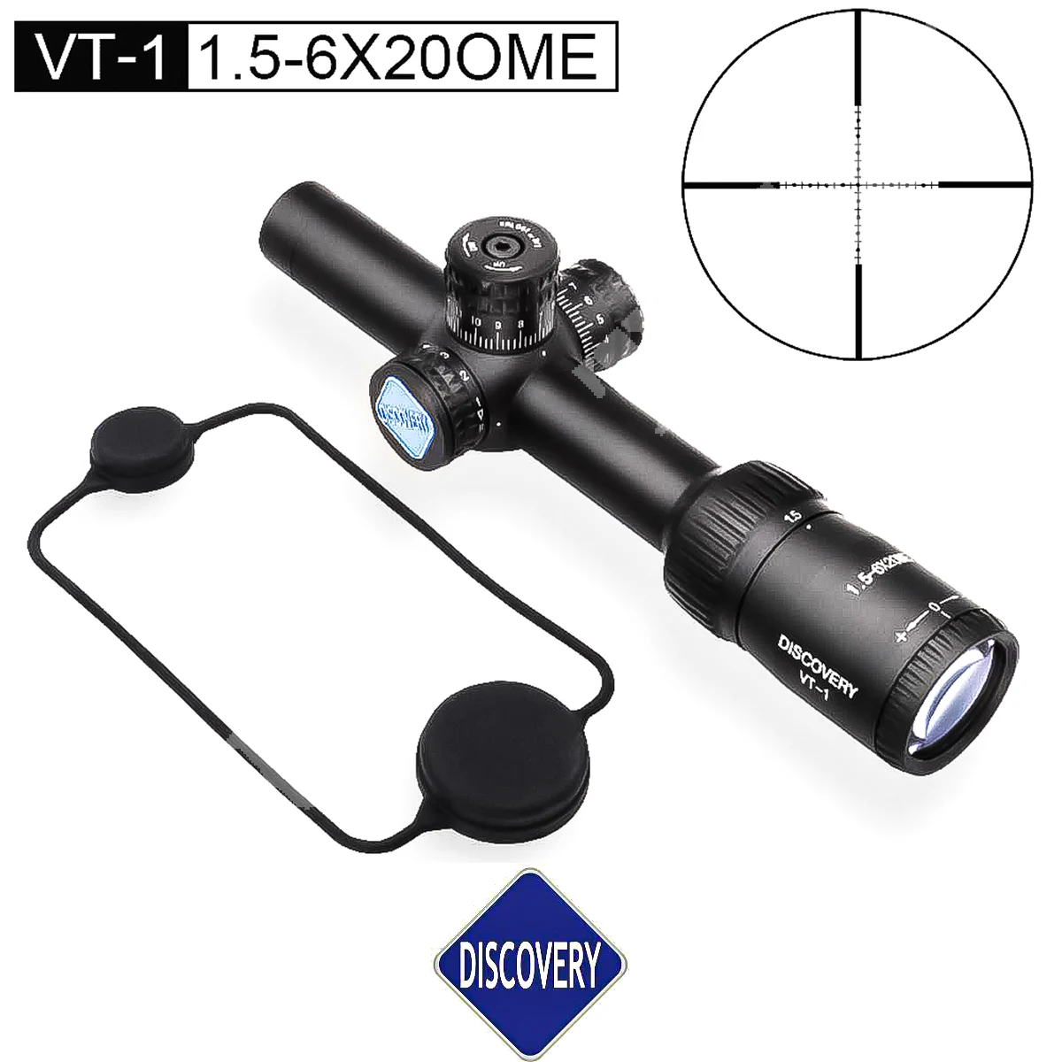 ALCANCE DE DESCUBRIMIENTO VT1 1.5-6X20ME (DSC-VT-1-1.5-6X20ME)