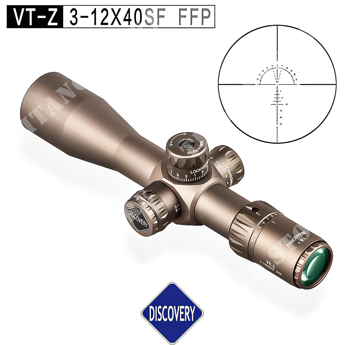 LENTE DE DESCUBRIMIENTO VT-Z 3-12X40SF FFP (DSC-VTZ3-12X40SF-FFP)