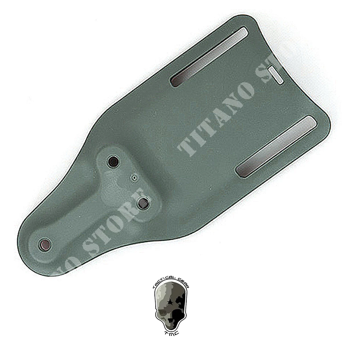 FIJACIÓN DE CINTURÓN PARA FUNDA RÍGIDA FOLLAJE VERDE TMC (TMC2549-FG)