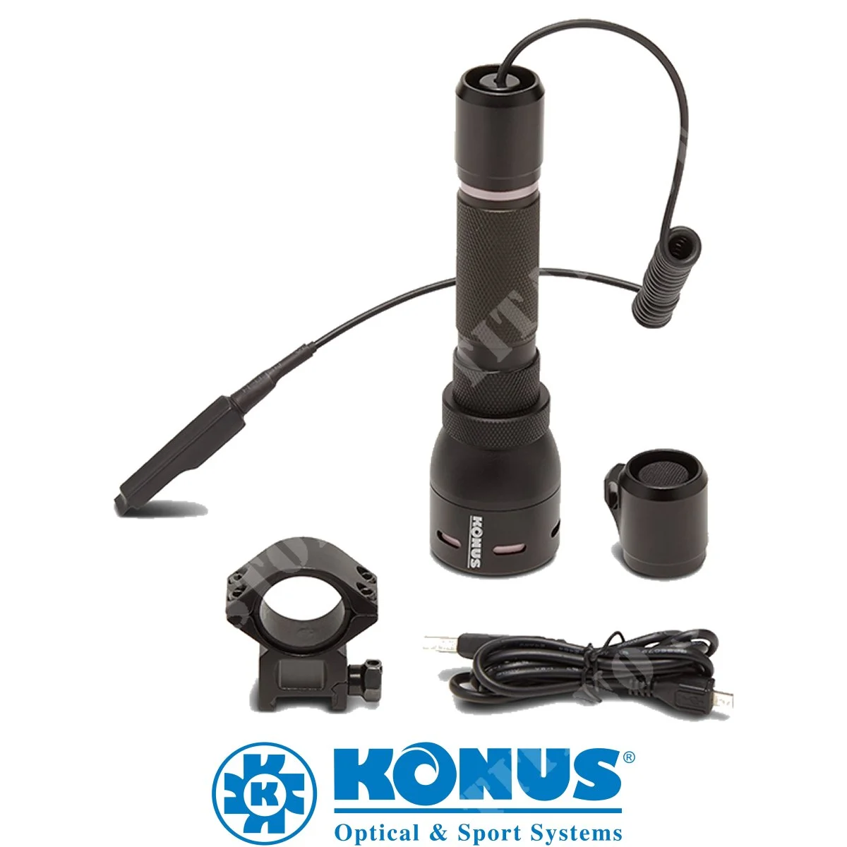 LINTERNA KONUSLIGHT-RC6 800 LUMES C / REMOTO KONUS (3929)