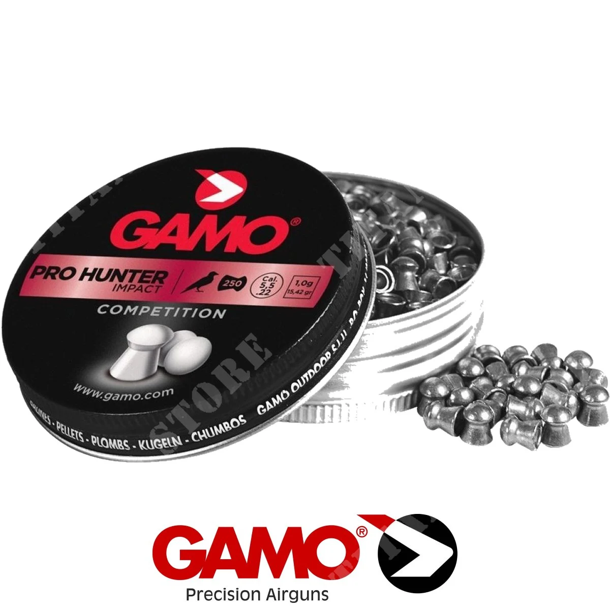 PLUMBS PRO HUNTER 5,5MM 250pz GAMO (IC6055)