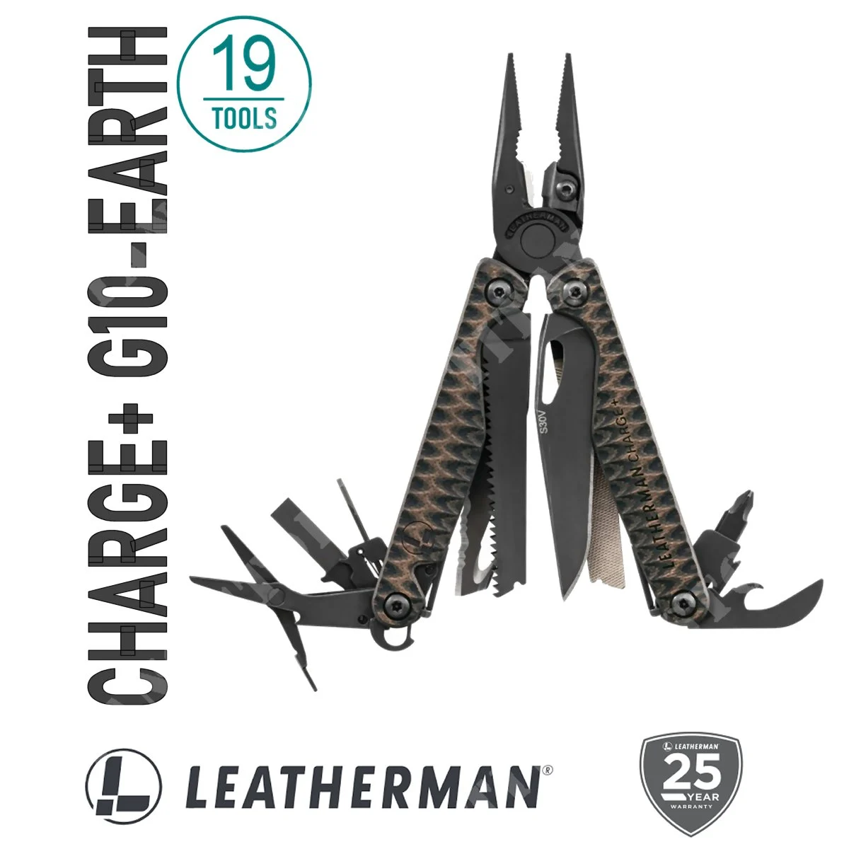 ALICATES MULTIUSOS CHARGE PLUS EARTH LEATHERMAN (832915)