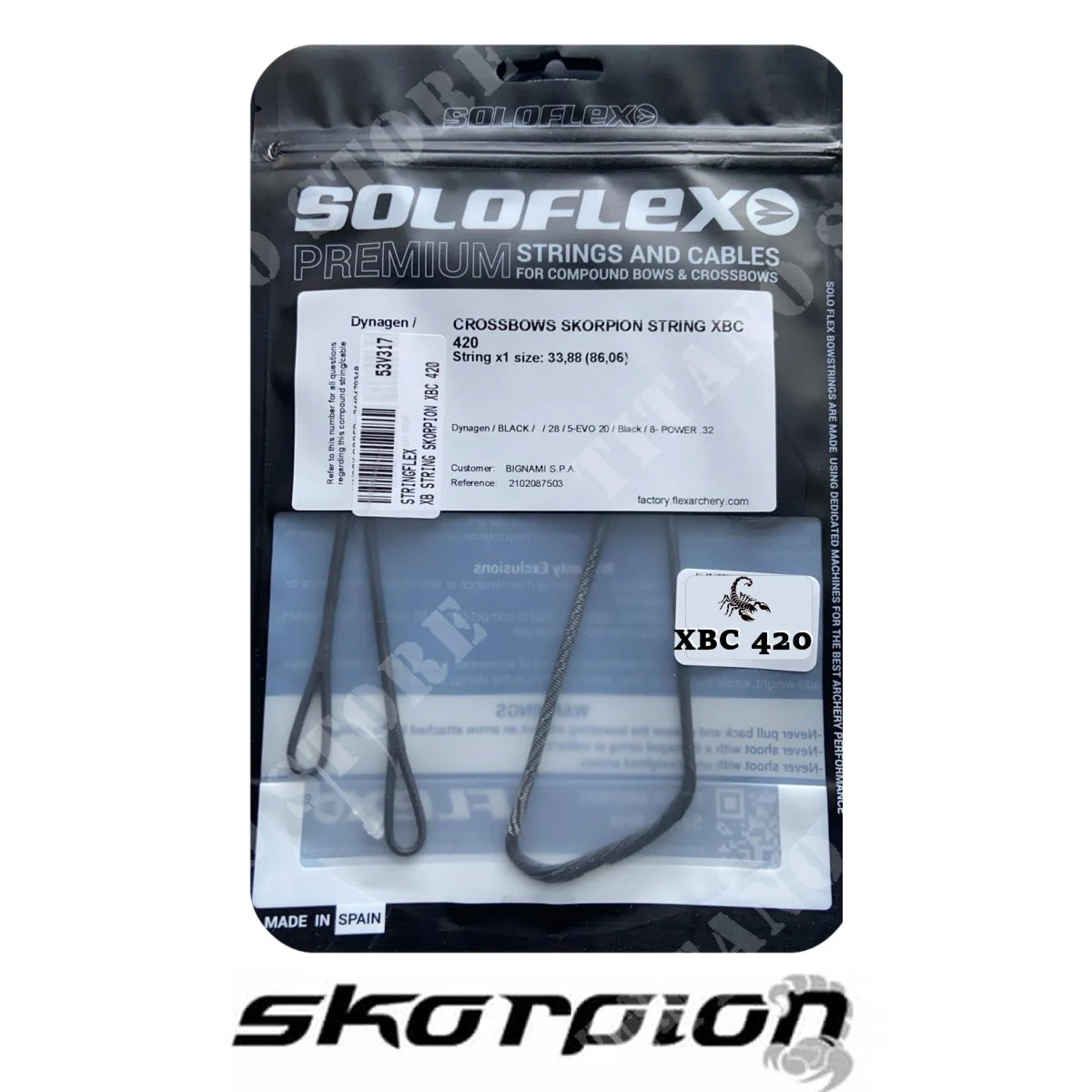 BANDOLERA STRINGFLEX XBC420 SKORPION (53V317)