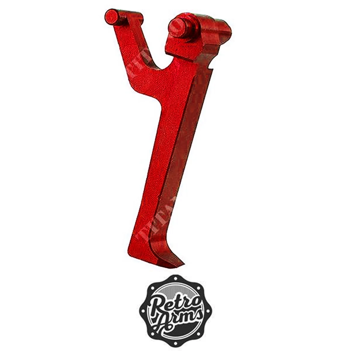 GATILLO DE VELOCIDAD AK TIPO B ROJO BRAZOS RETRO (RTAR-6782)