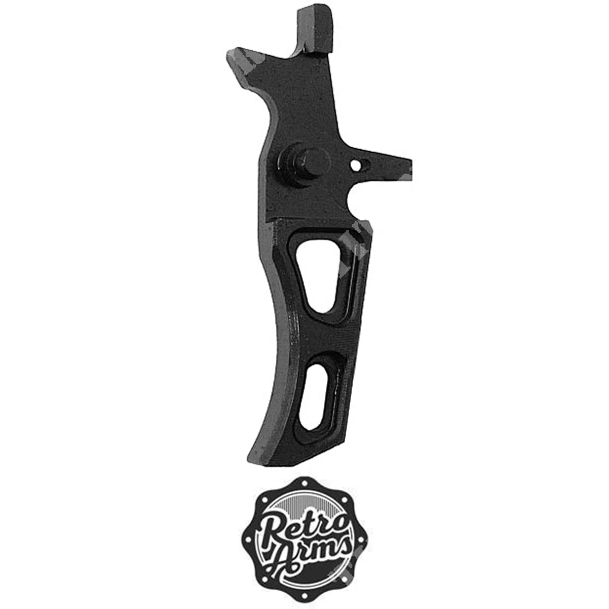 GATILLO GATILLO DE VELOCIDAD TIPO I NEGRO PARA BRAZOS RETRO M4 (RTAR-6956)