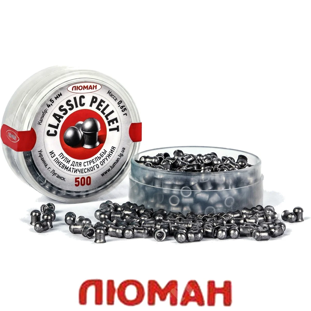 PLUMBINI CLASSIC PELLET CAL.4,5mm 0,65G 500Pcs LUMAN (T67695)