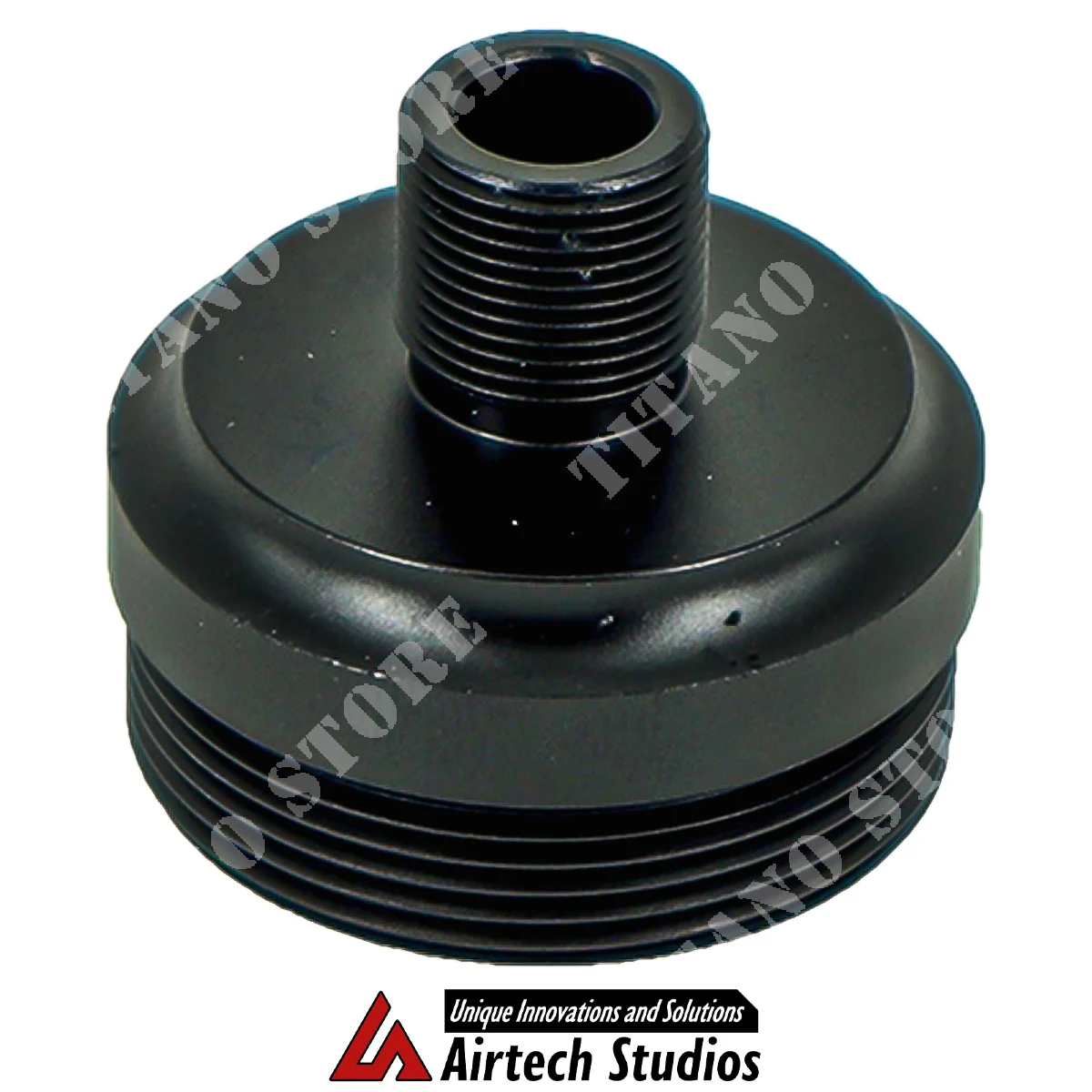 ADAPTADOR SILENCIADOR AMOEBA AM013 / 14 AIRTECH STUDIOS (ATS-TAU-AM-BLK-A)