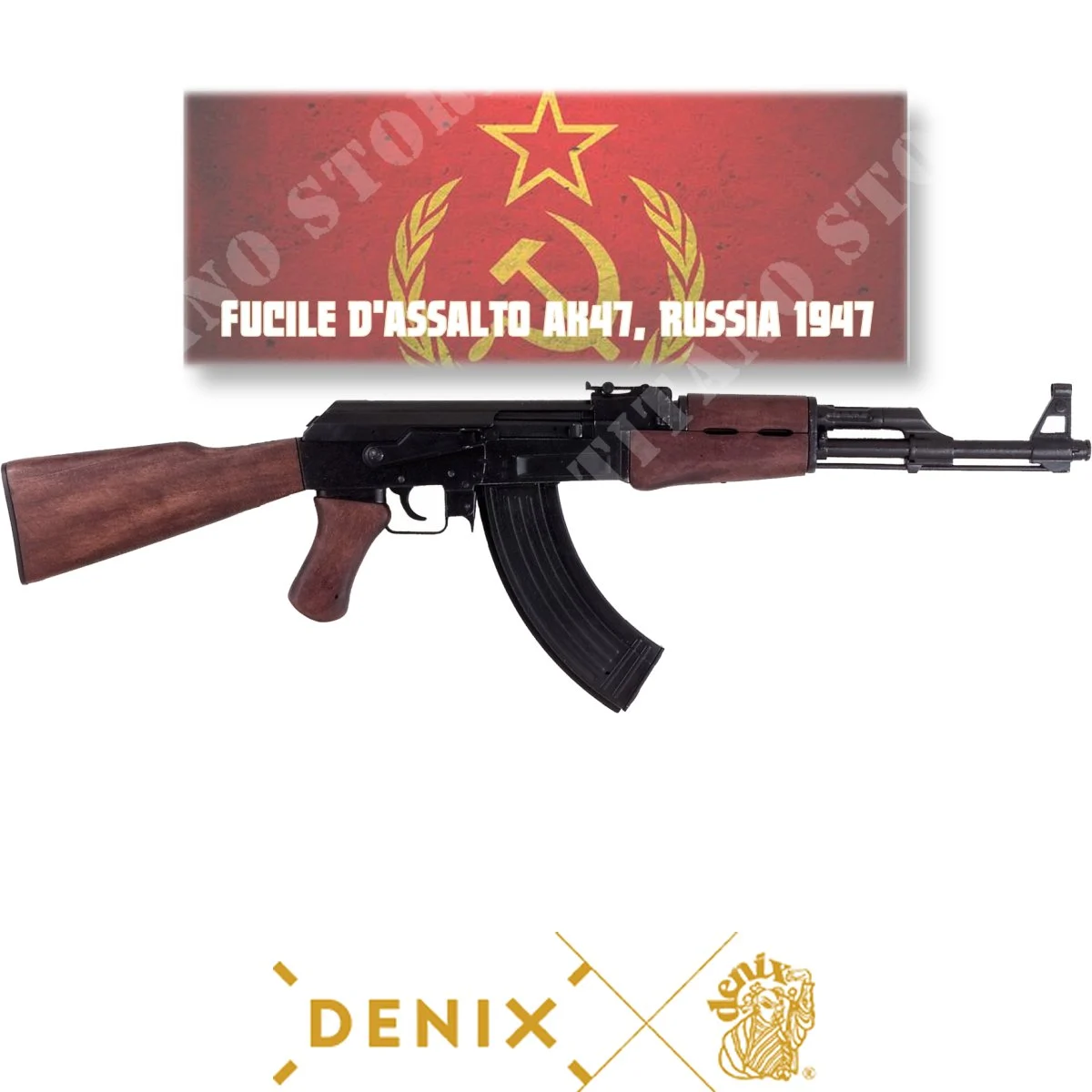 RÉPLICA RIFLE AK47 RUSIA 1947 DENIX (1086)