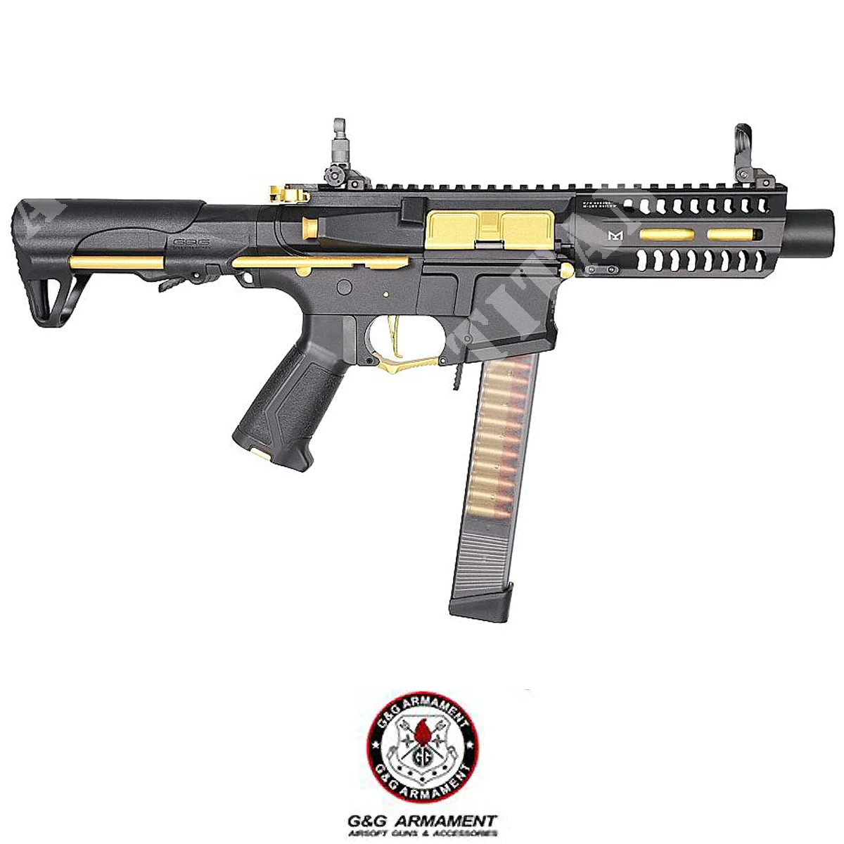 FUSIL ELECTRICO ARP9 STEALTH GOLD G&G (GG-ARP9STGOLD)