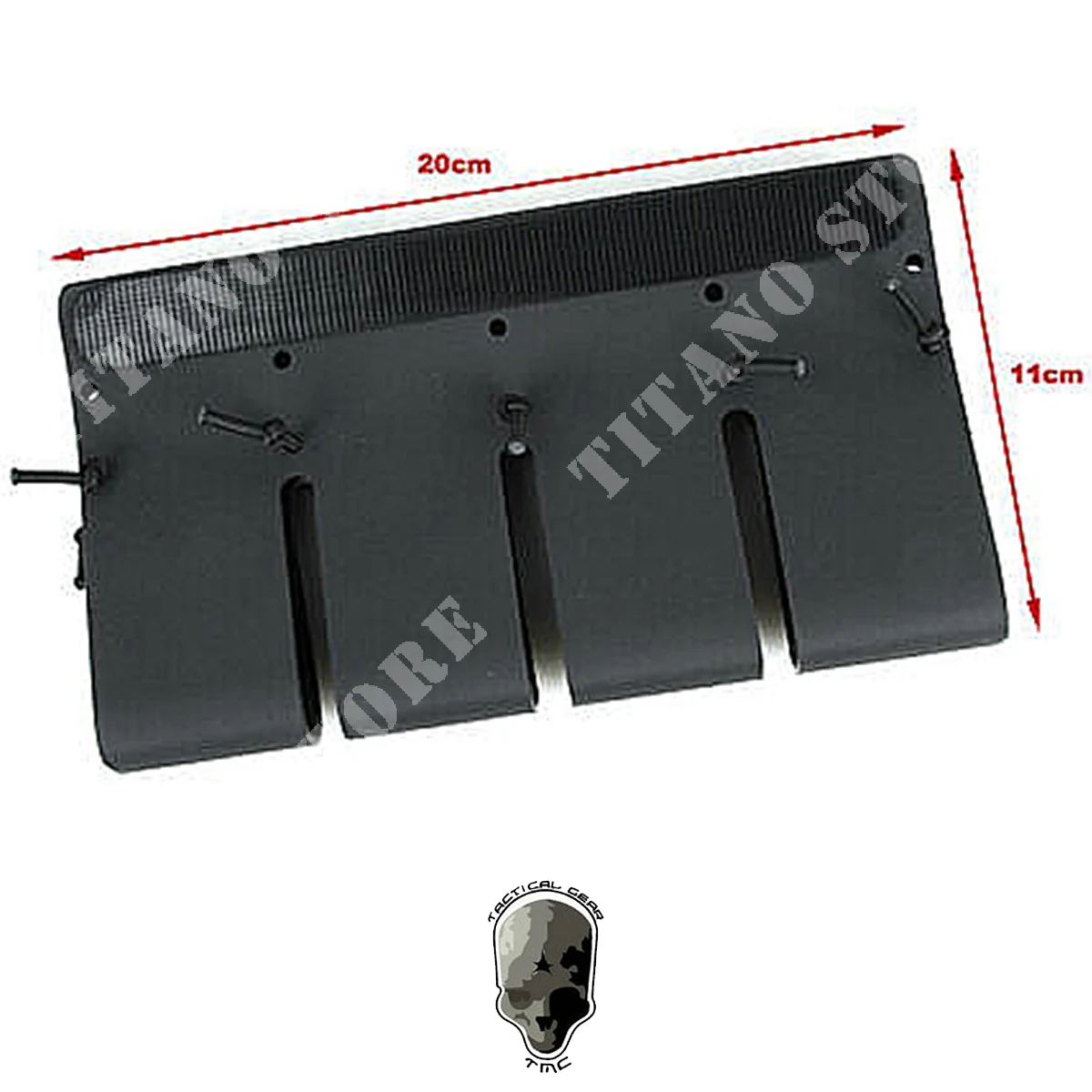 REVISTA SMG KYDEX INSERTO PARA CHALECO SS NEGRO TMC (TMC3523-BK)