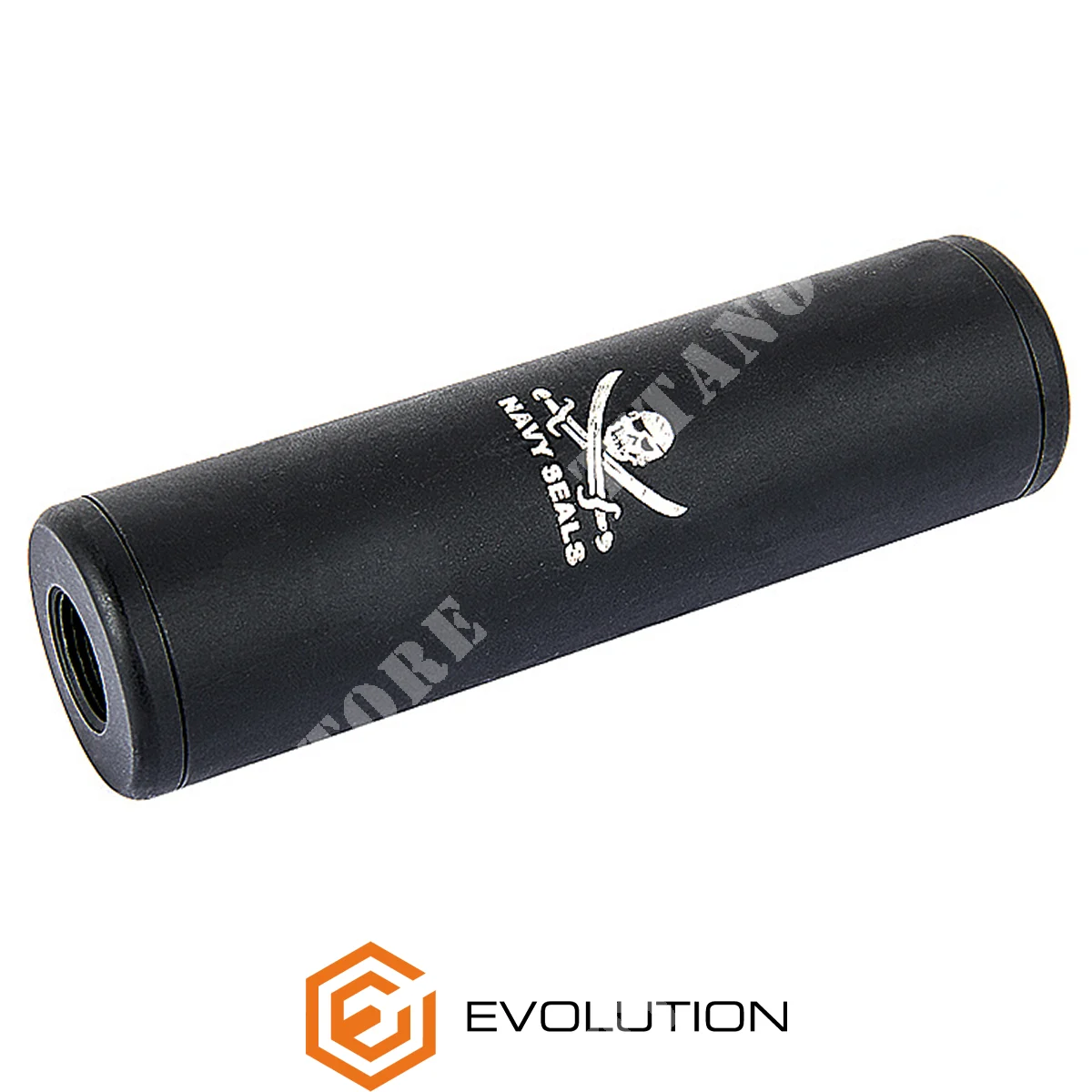 SILENCIADOR DE CRÁNEO Y ESPADA 14 mm CW / CCW EVOLUTION (EVL-EA0094A)