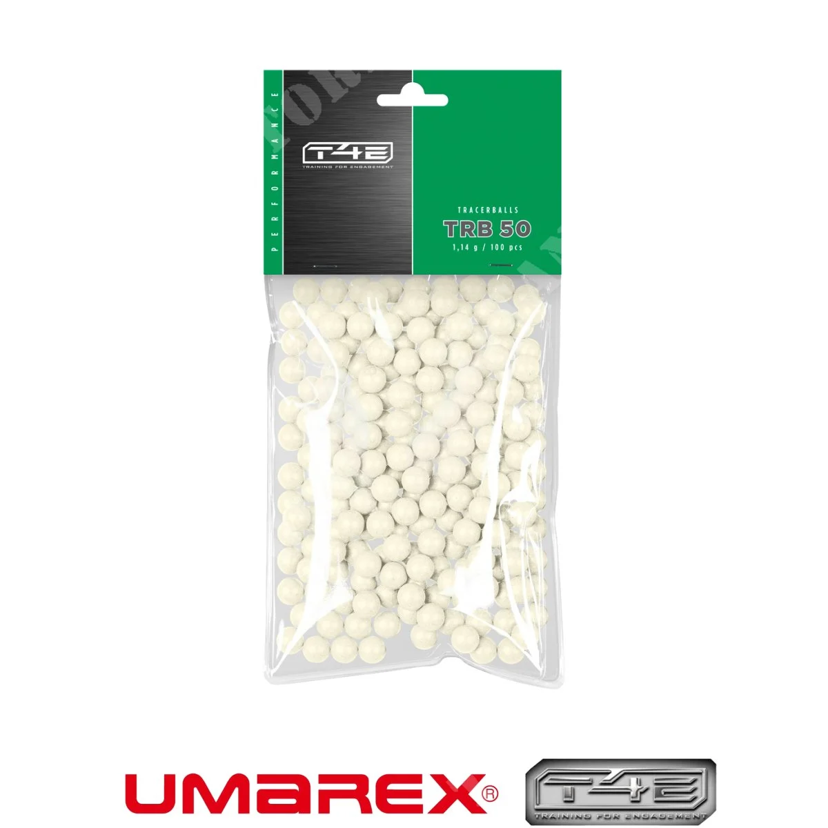 MUNICION T4E .50 "TRB 1.14G FLUO 100pcs UMAREX (2.4492)