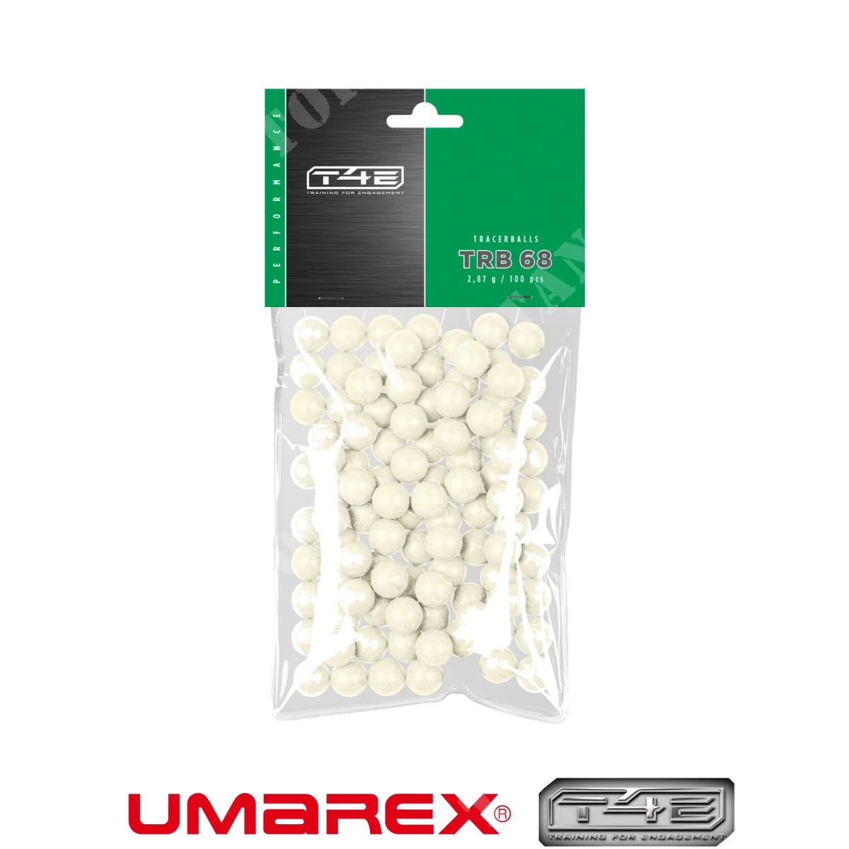 MUNICION T4E .68 "TRB 2.87G FLUO 100pcs UMAREX (2.4494)