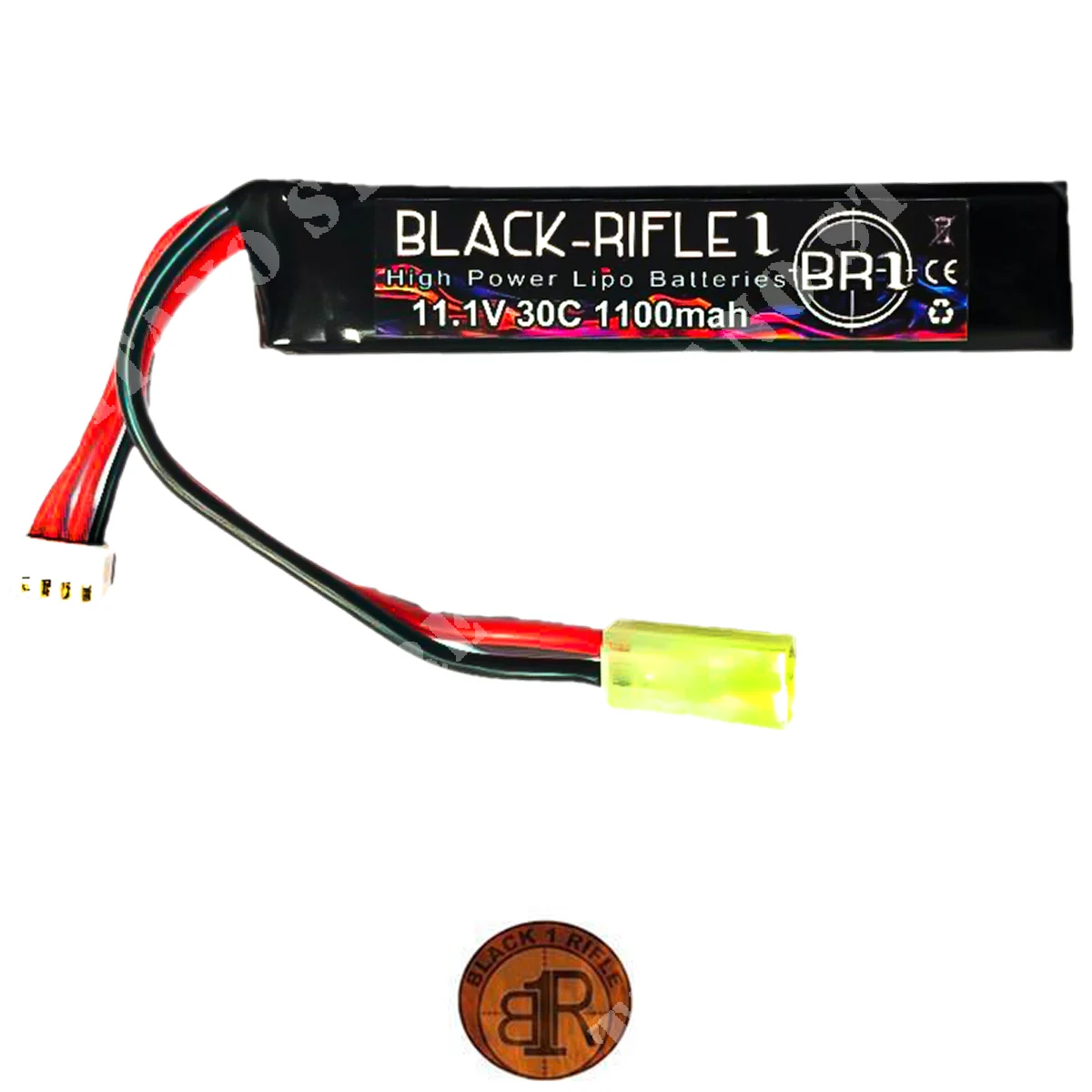 BATERÍA LIPO 11,1x1100mah 30C BR1 (BR11,1x1100-30C)