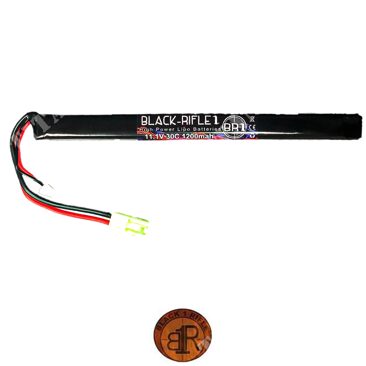 BATERÍA LIPO 11,1x1200mah 30C AK BR1 (BR11.1x1200-30-SAK)