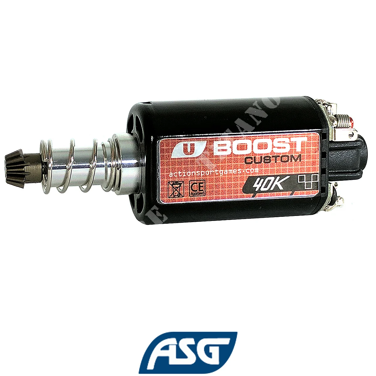 MOTOR PERSONALIZADO ULTIMATE BOOST 40K EJE LARGO ASG (18936)