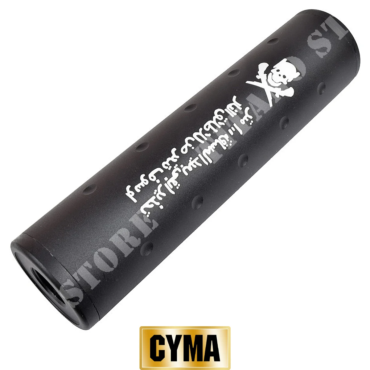 SILENCIADOR CRÁNEO 130MM X 30MM CYMA (HY-152)