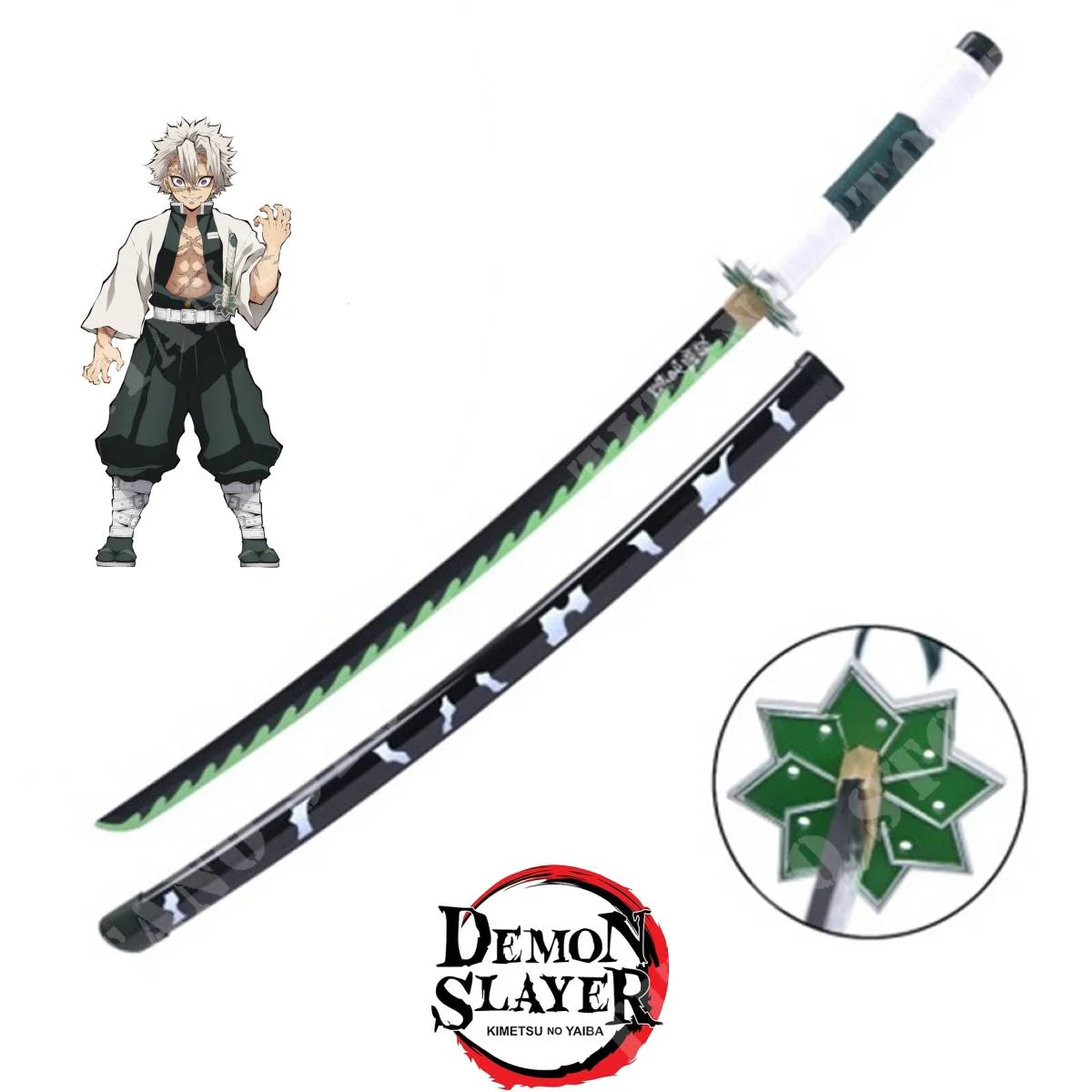 SANEMI SHINAZUGAWA DEMON SLAYER KATANA (ZS657)