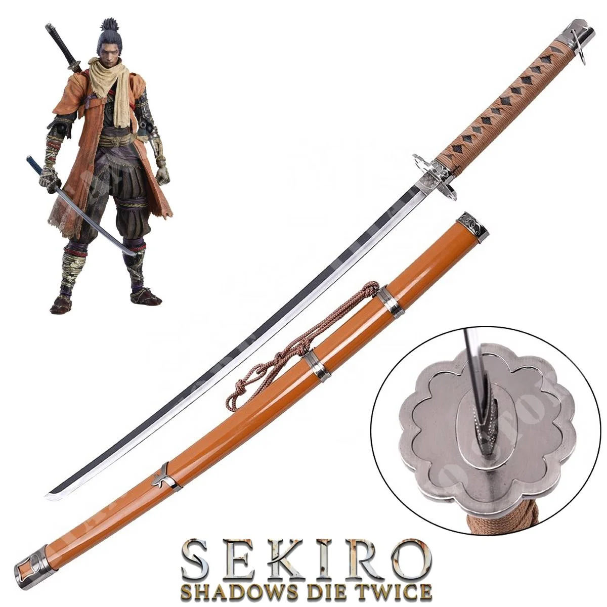 SEKIRO SOMBRAS SERIE KATANA DIE DOS VECES (ZS651BG)